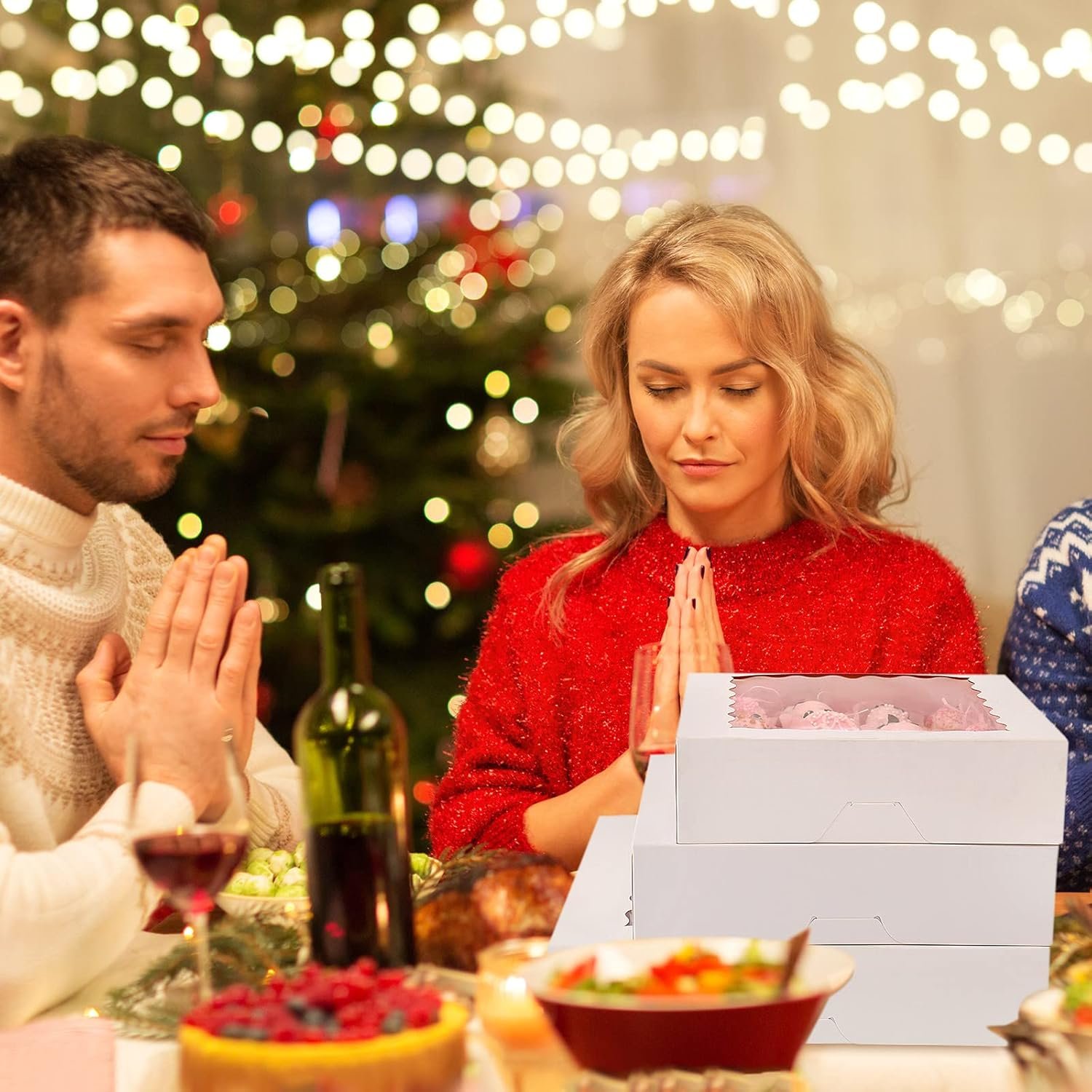 Großhandel 20er-Pack Pie-Boxen mit Fenster 9