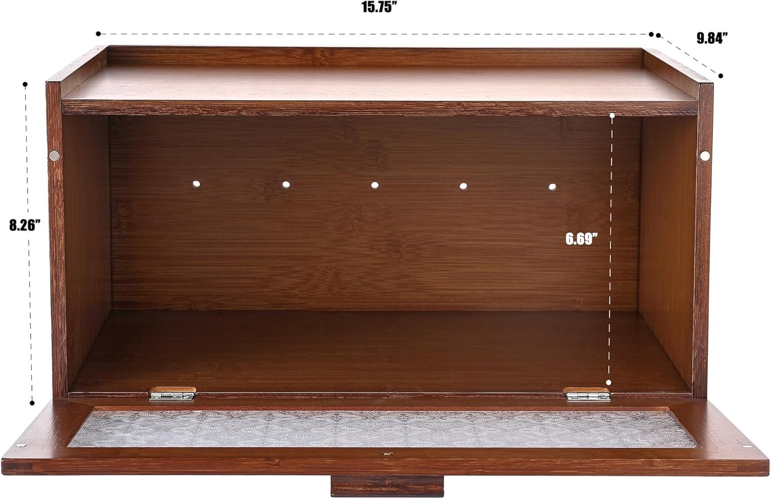 Großhandel Vintage Brotbox für die Küchenarbeitsplatte - Retro Braune Brotspeicherbox von einem Hersteller zur individuellen Markenentwicklung