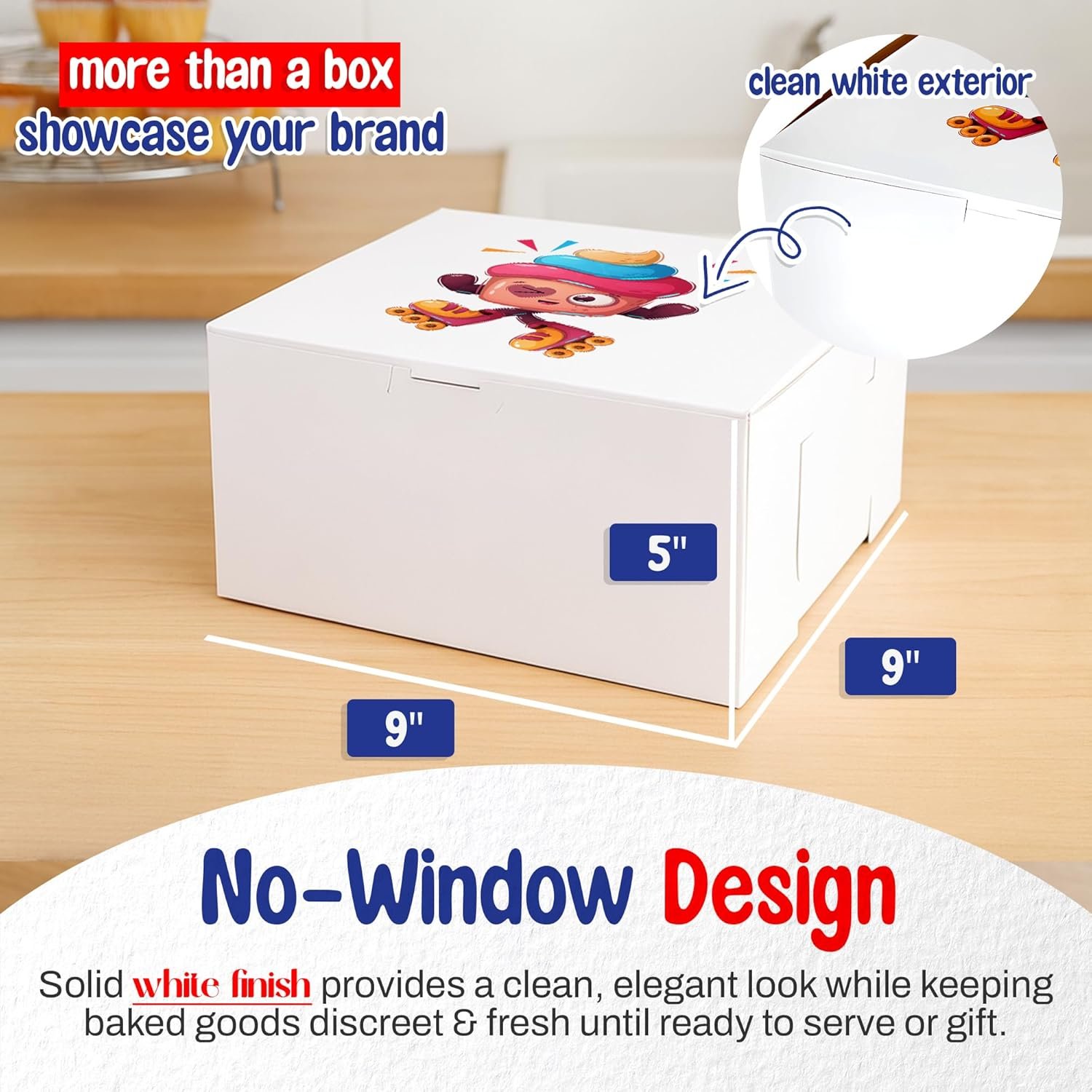 Großhandel individuell bedruckte Bäckereikartons 9