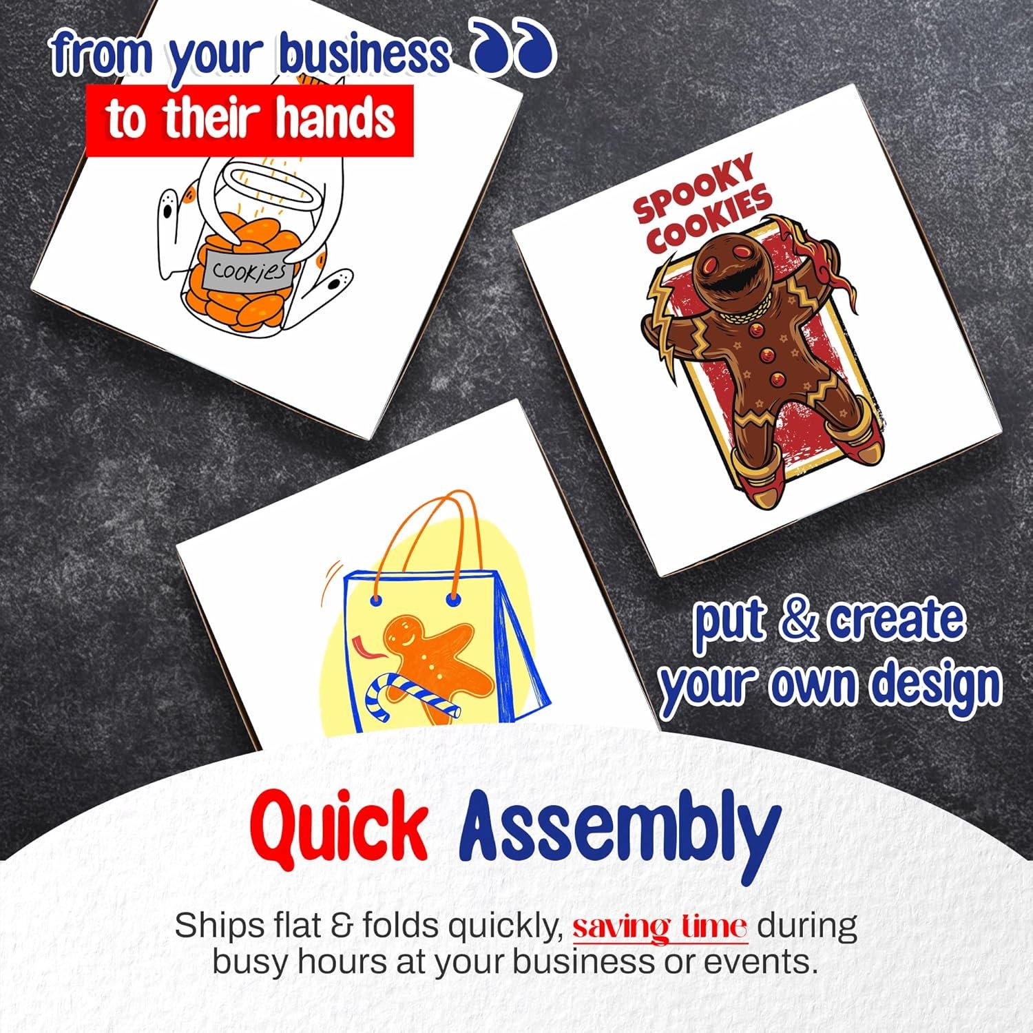 Großhandel individuell bedruckte Bäckereikartons 9