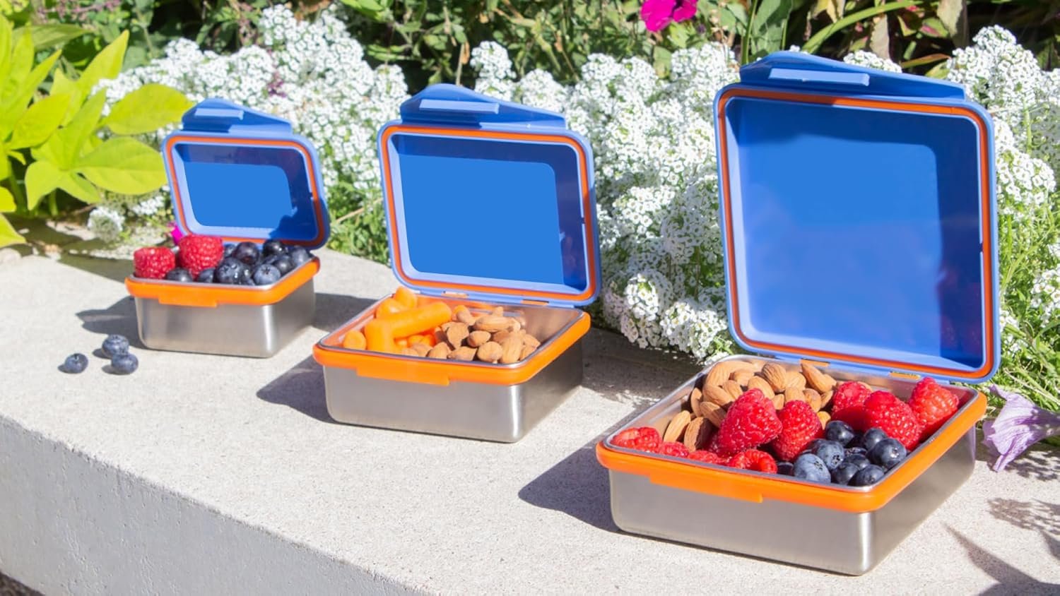 Großhandel Edelstahl Lebensmittelbehälter, BPA-frei und stapelbar, 23oz Kapazität, für individuelle Logos und OEM, kabinenfreundlich, große Größe, Blau. Großhandel Edelstahl Lebensmittelbehälter, BPA-frei und stapelbar, 23oz Kapazität, für individuelle Logos und OEM, kabinenfreundlich, große Größe, Blau.