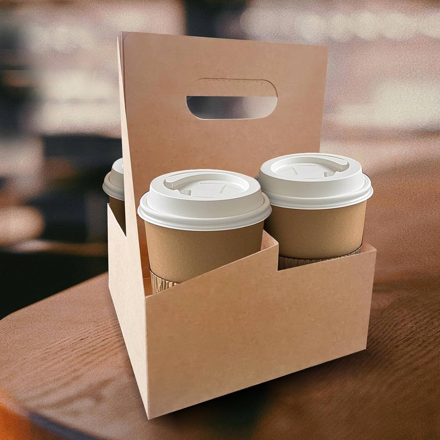 Großhandel 50 Pcs Coffee Drink Carrier mit Handle (4 Tassen), einsetzbarer Getränkehalter mit Handle, OEM bequeme Einwegbecherhalter für Getränke, ideal für alle Ihre Getränke- und Lebensmittellieferungen. Großhandel 50 Pcs Coffee Drink Carrier mit Handle (4 Tassen), einsetzbarer Getränkehalter mit Handle, OEM bequeme Einwegbecherhalter für Getränke, ideal für alle Ihre Getränke- und Lebensmittellieferungen.