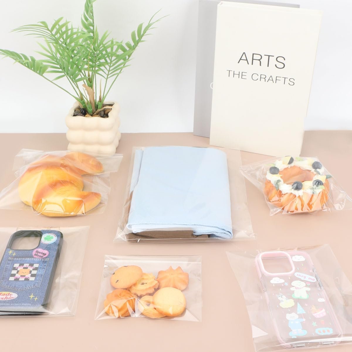 Cookie Beutel im Großhandel, 200 Stück, 5x7 Zoll, klare Cellophan Taschen mit selbstklebendem Verschluss, 3.1 Mils, wiederverwendbare Plastiktüten für Kekse, Süßigkeiten, Brot, Partygeschenke, Bäckerei, Geschenkverpackung, individuelle Logos möglich, vom Hersteller. Cookie Beutel im Großhandel, 200 Stück, 5x7 Zoll, klare Cellophan Taschen mit selbstklebendem Verschluss, 3.1 Mils, wiederverwendbare Plastiktüten für Kekse, Süßigkeiten, Brot, Partygeschenke, Bäckerei, Geschenkverpackung, individuelle Logos möglich, vom Hersteller.