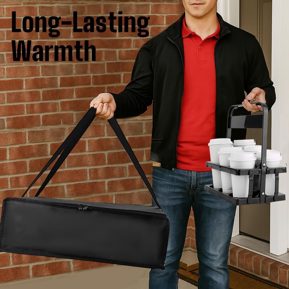 Großhandel Thermal-Liefertaschen für Catering, isolierte Pizza- und Getränketräger 20