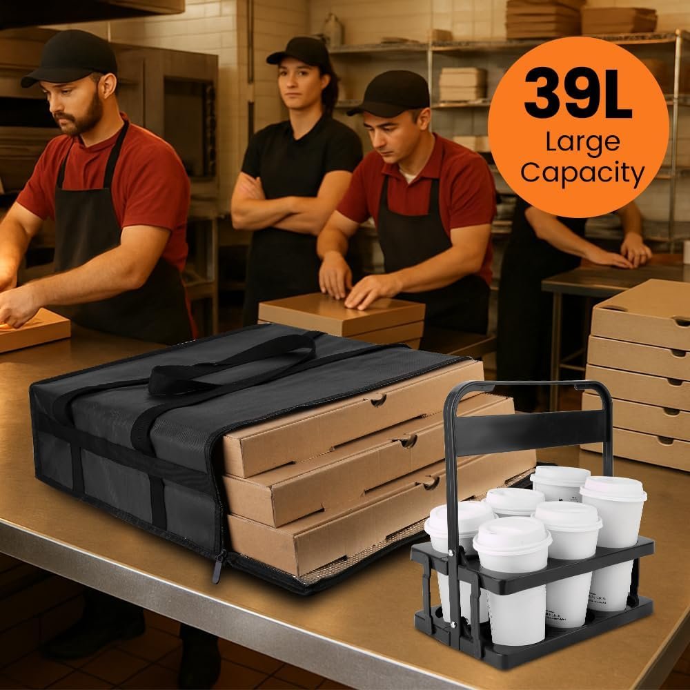 Großhandel Thermal-Liefertaschen für Catering, isolierte Pizza- und Getränketräger 20