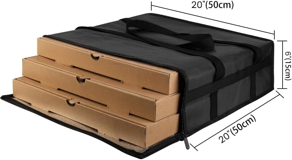 Großhandel Thermal-Liefertaschen für Catering, isolierte Pizza- und Getränketräger 20