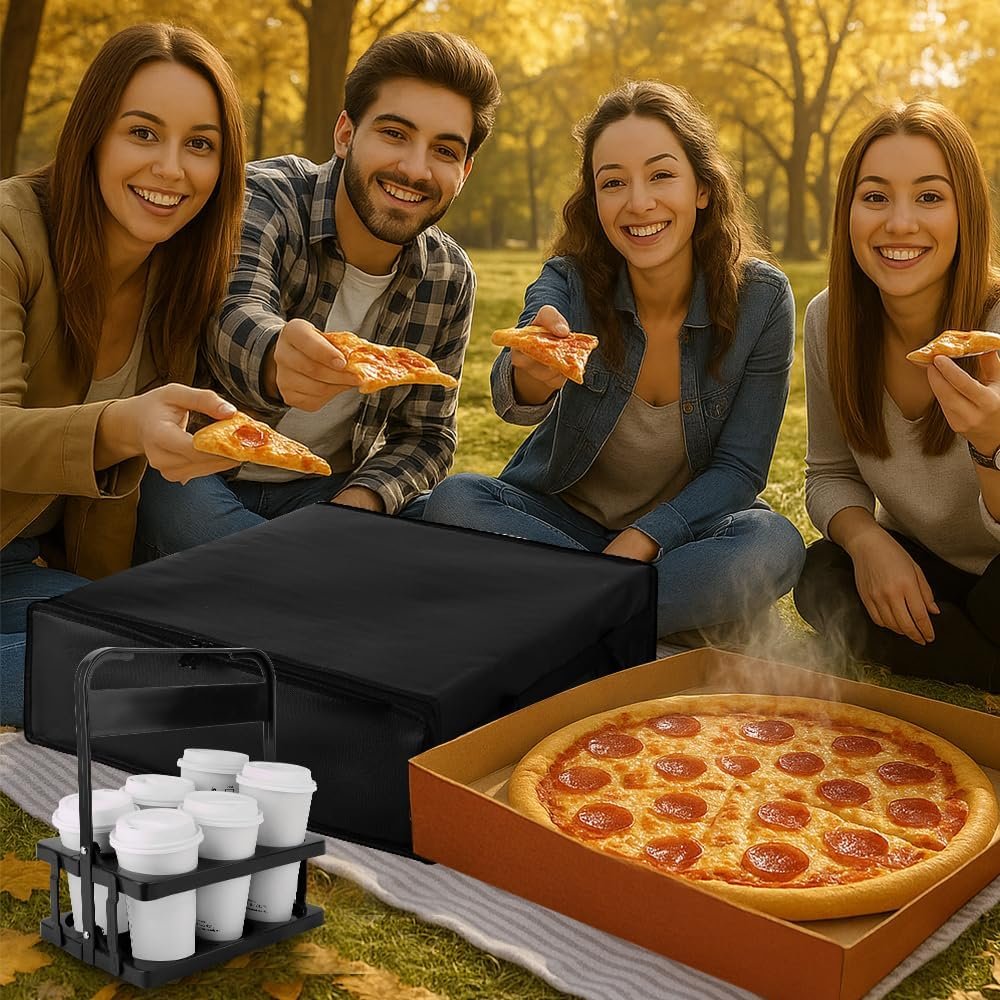Großhandel Thermal-Liefertaschen für Catering, isolierte Pizza- und Getränketräger 20