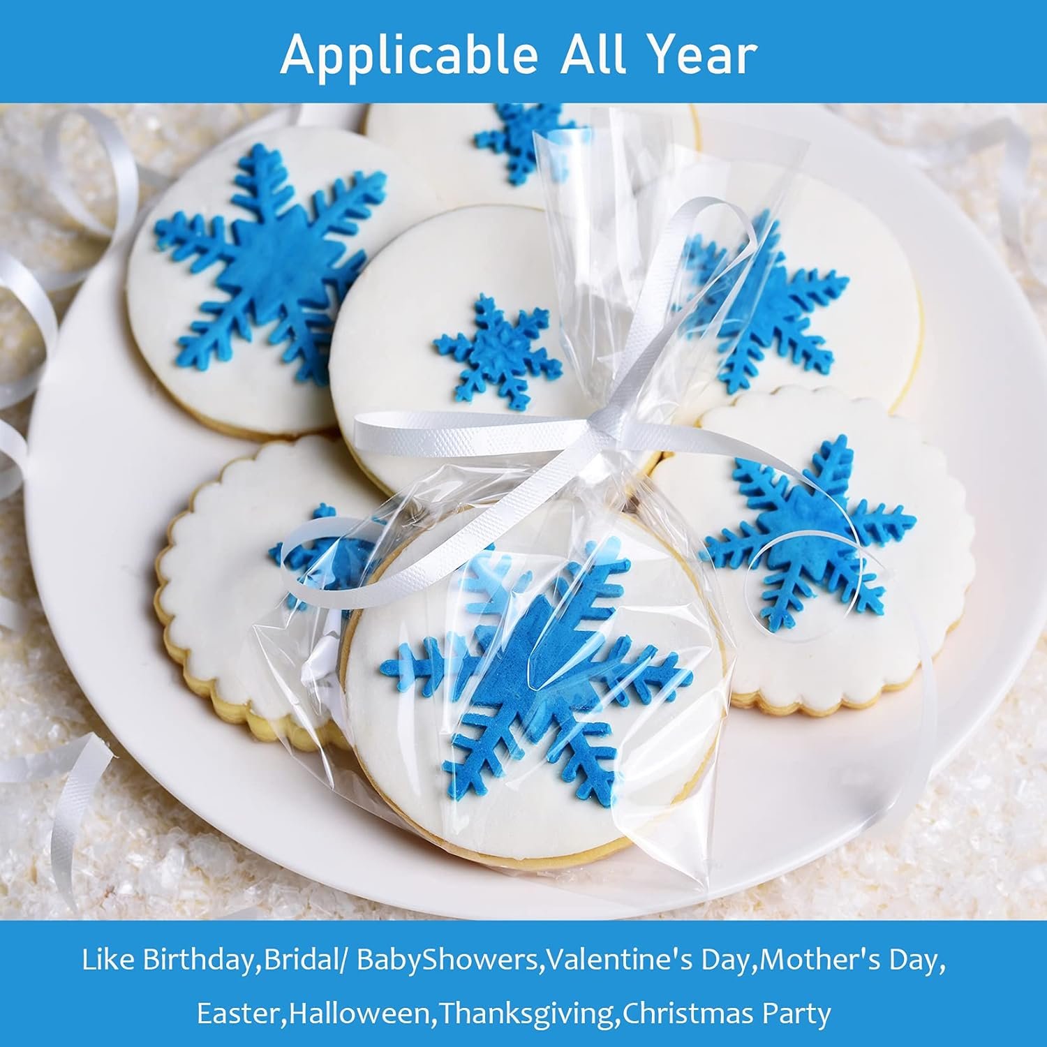 Großhandel Cellophane Beutel 4x6 Zoll mit Twist-Links, 100 Stück, individueller Logo Druck vom Hersteller, OEM verfügbar