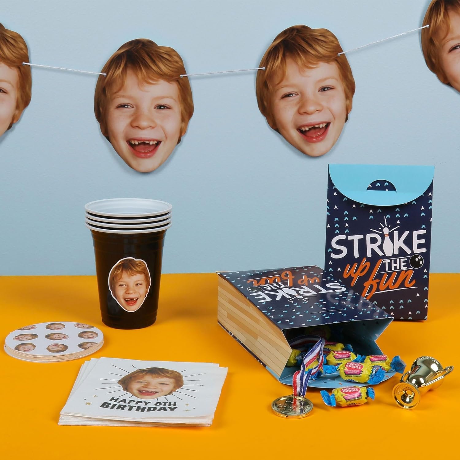 Großhandel 16 oz Einwegbecher mit individuellem Logo, personalisierte Fotocutouts, witzige Tischdeko für Geburtstagsfeiern, Junggesellinnenabschiede und Abschlussfeiern - 16 Stück von Hersteller