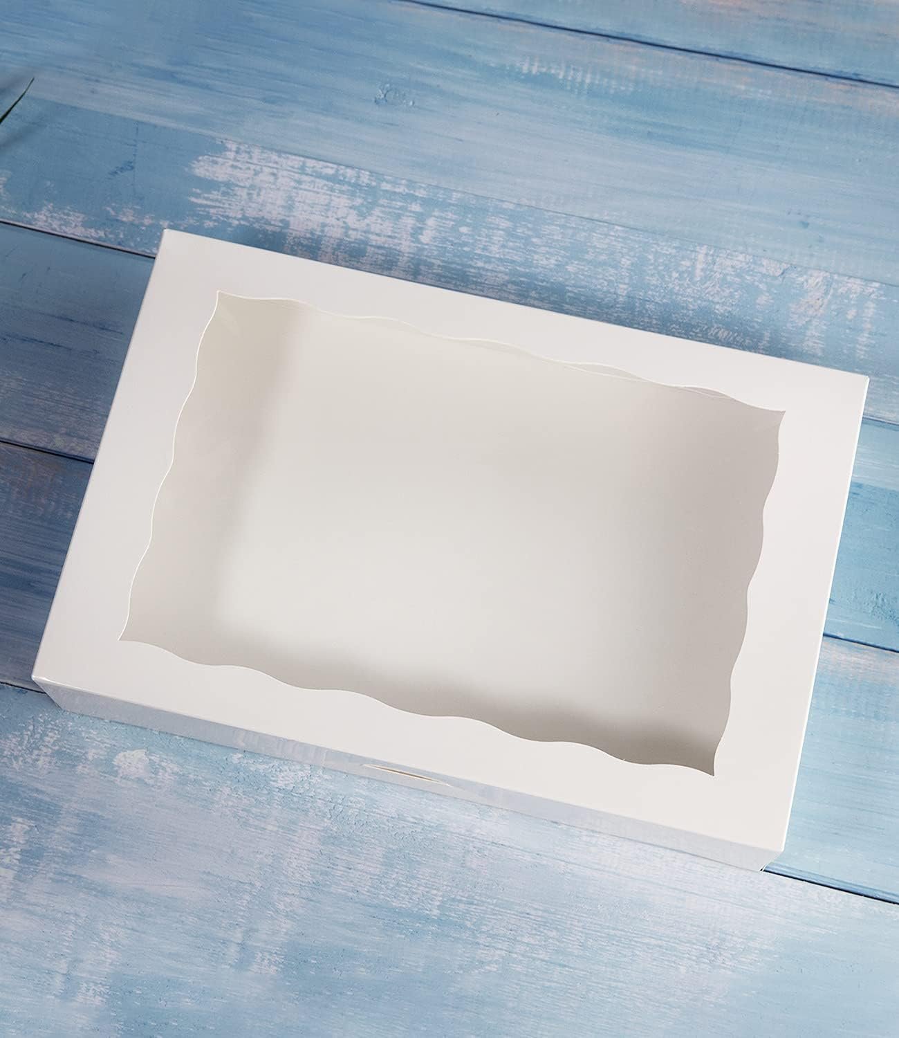 Großhandel 15er Pack Weißer Bäckereikarton 12x8x2.5 Zoll, große Keksschachtel für Donuts Muffins mit Fensterdeckel, individuell bedruckbar - Fabriklieferant für Bulk Papierboxen für Süßigkeiten und Treats Großhandel 15er Pack Weißer Bäckereikarton 12x8x2.5 Zoll, große Keksschachtel für Donuts Muffins mit Fensterdeckel, individuell bedruckbar - Fabriklieferant für Bulk Papierboxen für Süßigkeiten und Treats