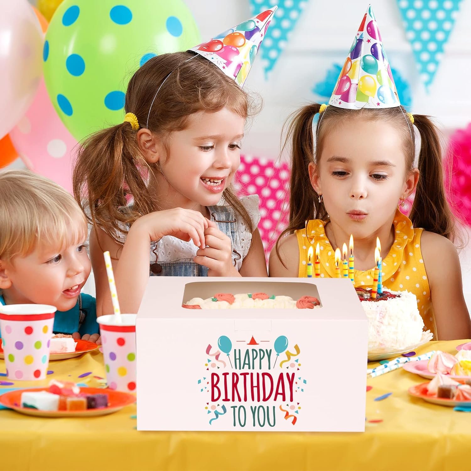 Großhandel Cake Box Sets 10x10x5 Zoll, mit individuellen Logo, Einweg-Cakeboxen inklusive Cake Boards und Stickern für Muttertag, Gebäck, Cupcakes, Torten, Kekse, Hersteller für Ihr Geschäft Großhandel Cake Box Sets 10x10x5 Zoll, mit individuellen Logo, Einweg-Cakeboxen inklusive Cake Boards und Stickern für Muttertag, Gebäck, Cupcakes, Torten, Kekse, Hersteller für Ihr Geschäft