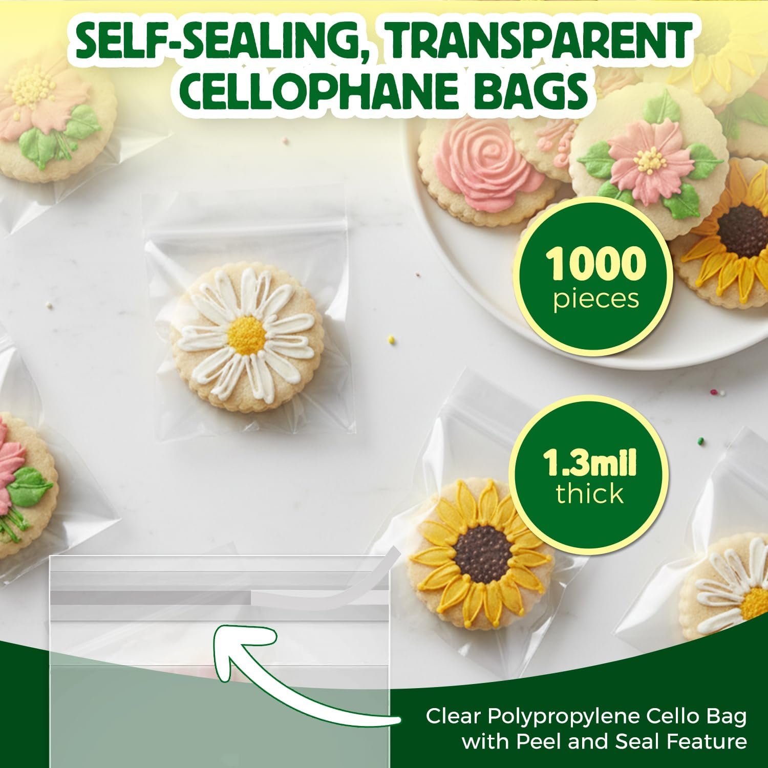 Großhandel durchsichtige Cellophanbeutel - 4