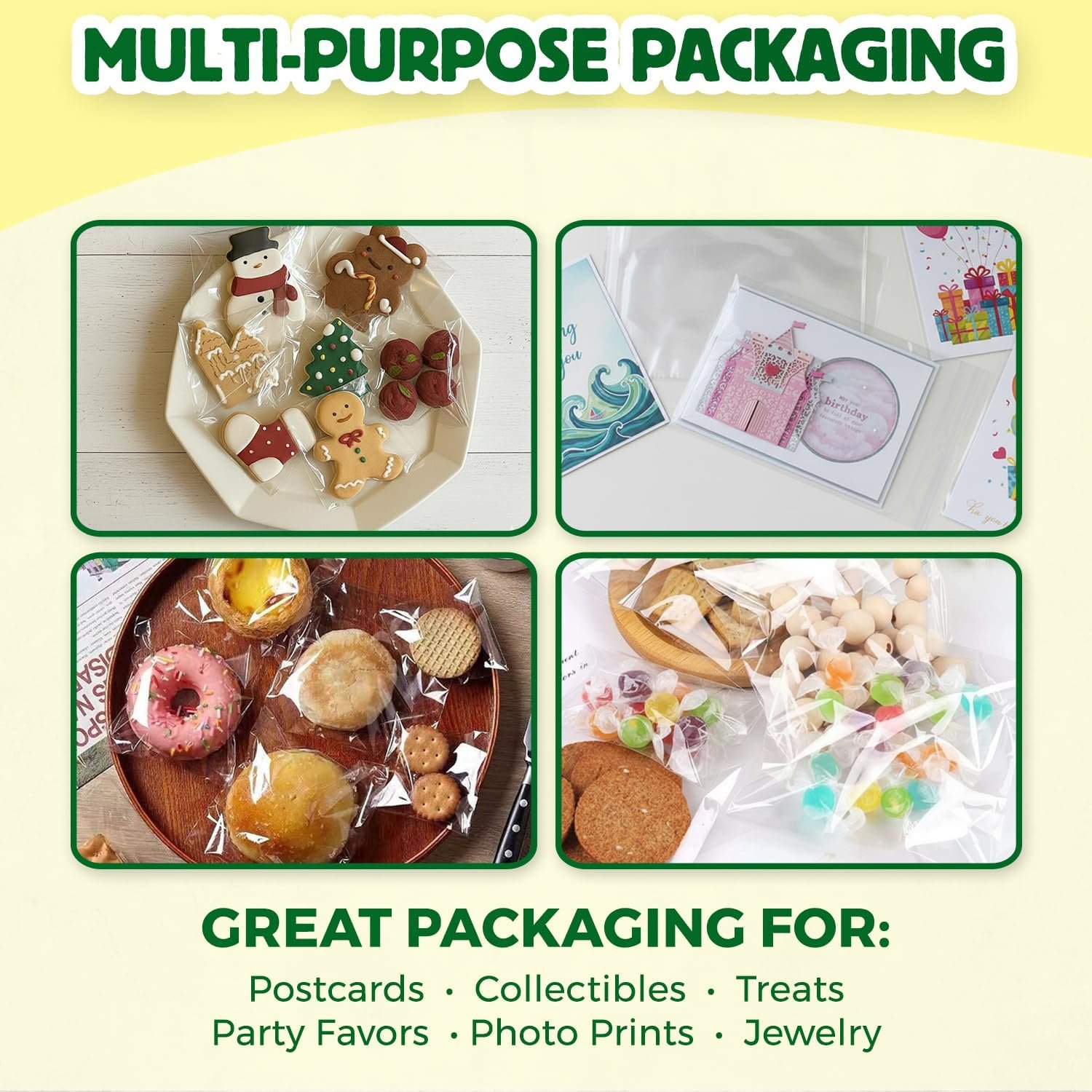 Großhandel durchsichtige Cellophanbeutel - 4