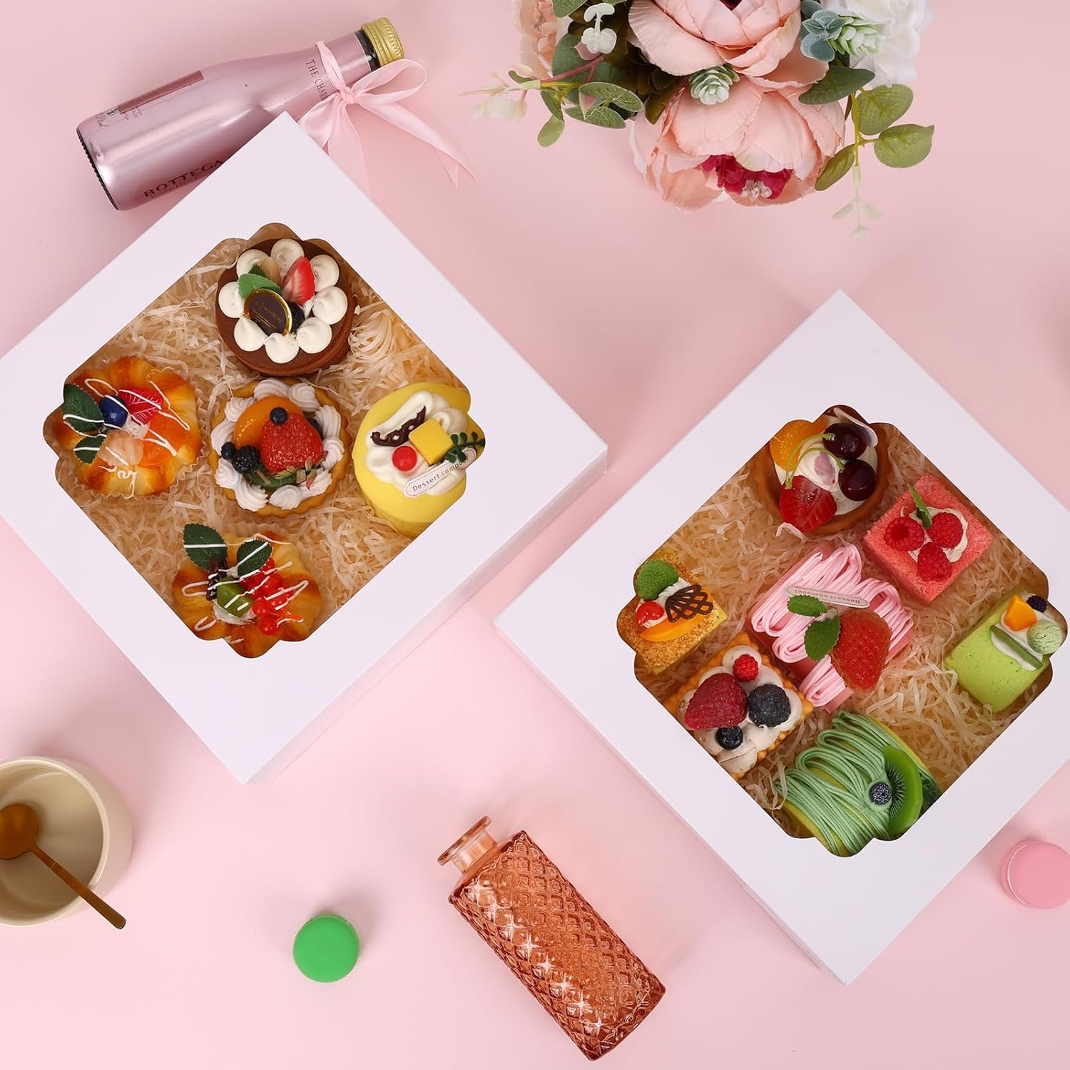 Großhandel 45 Stück weiße Backboxen 12x12x2,5 Zoll mit Fenster für Cookies, Kuchen, Torten, Pizza, Erdbeeren, Schokolade, Gebäck, Muffins und Donuts, individuell mit Logo, vom Hersteller. Großhandel 45 Stück weiße Backboxen 12x12x2,5 Zoll mit Fenster für Cookies, Kuchen, Torten, Pizza, Erdbeeren, Schokolade, Gebäck, Muffins und Donuts, individuell mit Logo, vom Hersteller.