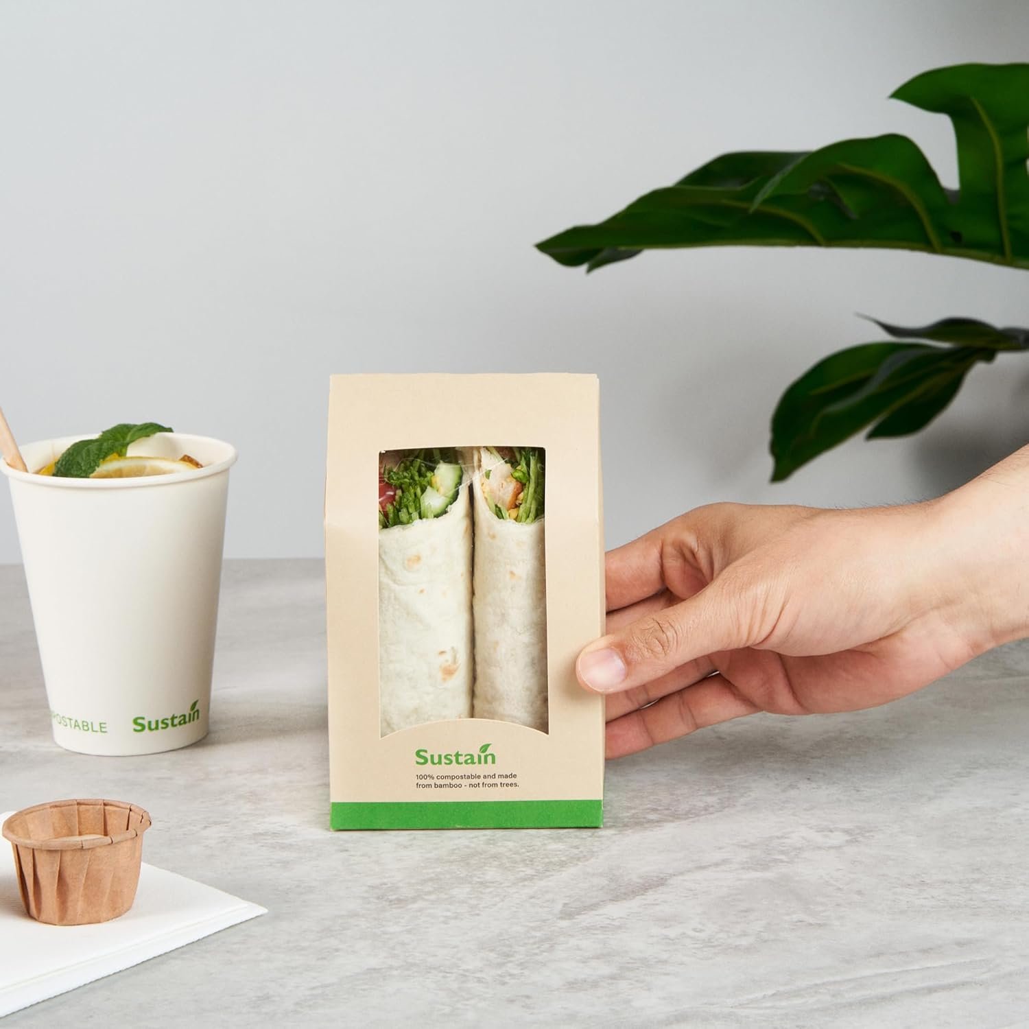 Großhandel Papier-Sandwichbox mit klarem Fenster, 50 Stück 5,9 x 3,7 x 2,1 Zoll, leak-proof, ideal für Cafés und Für-Schnell-Käufe, individuelle Logos erhältlich, direkt vom Hersteller. Großhandel Papier-Sandwichbox mit klarem Fenster, 50 Stück 5,9 x 3,7 x 2,1 Zoll, leak-proof, ideal für Cafés und Für-Schnell-Käufe, individuelle Logos erhältlich, direkt vom Hersteller.