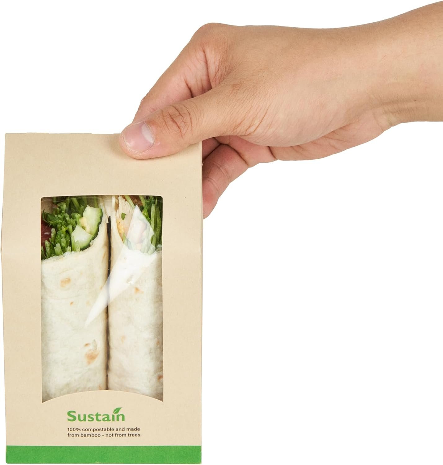 Großhandel Papier-Sandwichbox mit klarem Fenster, 50 Stück 5,9 x 3,7 x 2,1 Zoll, leak-proof, ideal für Cafés und Für-Schnell-Käufe, individuelle Logos erhältlich, direkt vom Hersteller. Großhandel Papier-Sandwichbox mit klarem Fenster, 50 Stück 5,9 x 3,7 x 2,1 Zoll, leak-proof, ideal für Cafés und Für-Schnell-Käufe, individuelle Logos erhältlich, direkt vom Hersteller.