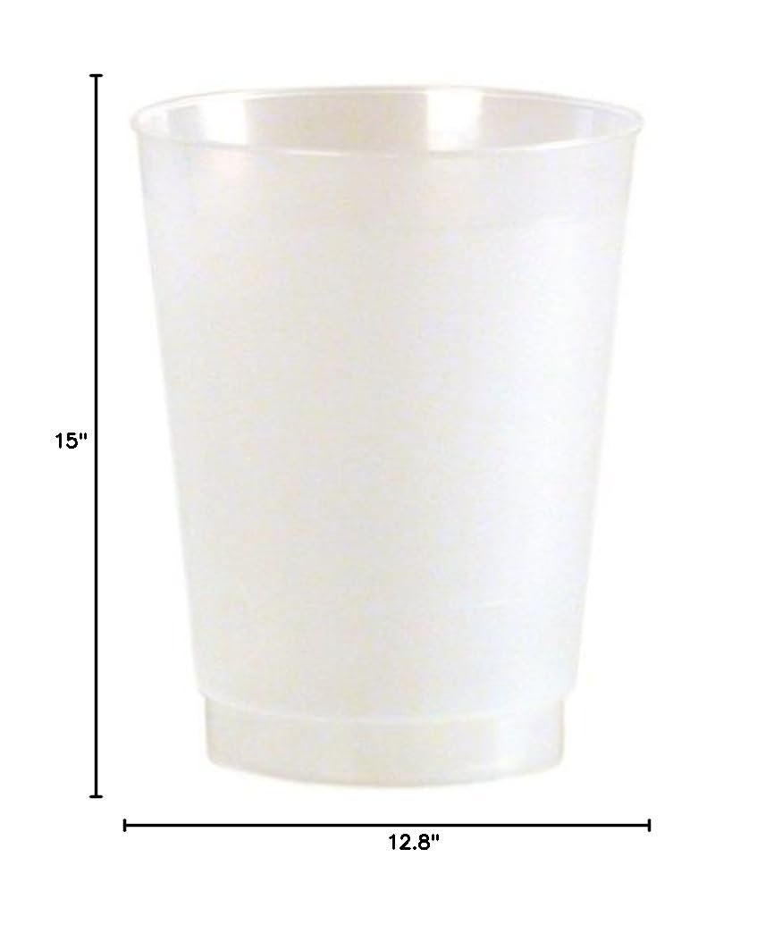 Großhandel Frost-Flex Trinkbecher 10 Unzen in Frosted Design, individuelle Logos, 500 Stück pro Verpackung