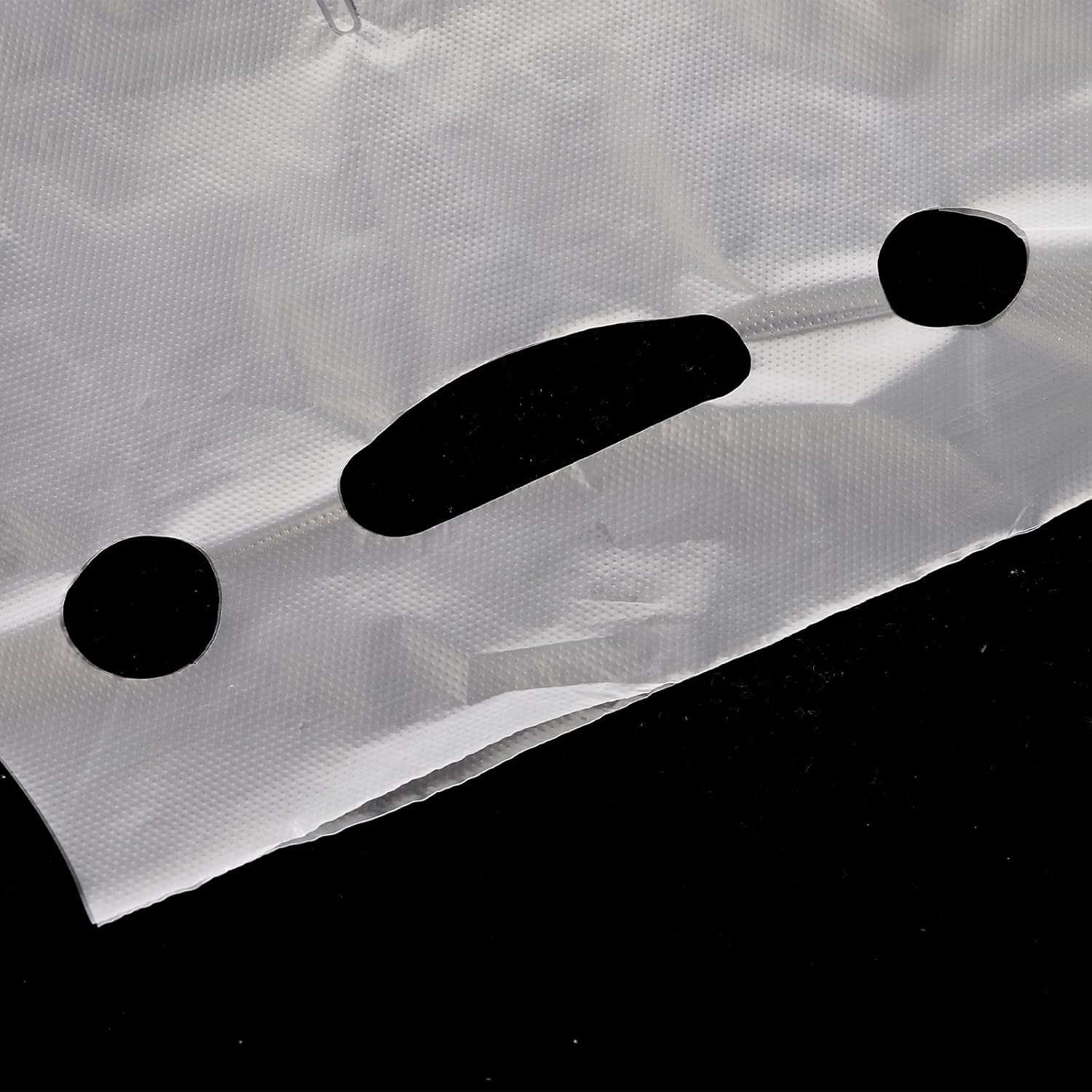 Großhandel 200 Stück Tragebeutel aus klarem Kunststoff, 12