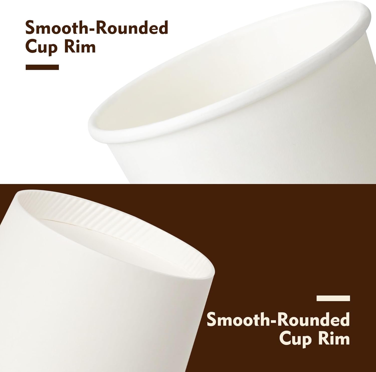 Großhandel 100 Stück 16 oz Einweg Kaffeetassen mit Deckeln, Hersteller von hitze- und auslaufsicheren Pappbechern, individuelles Logo für heiße und kalte Getränke