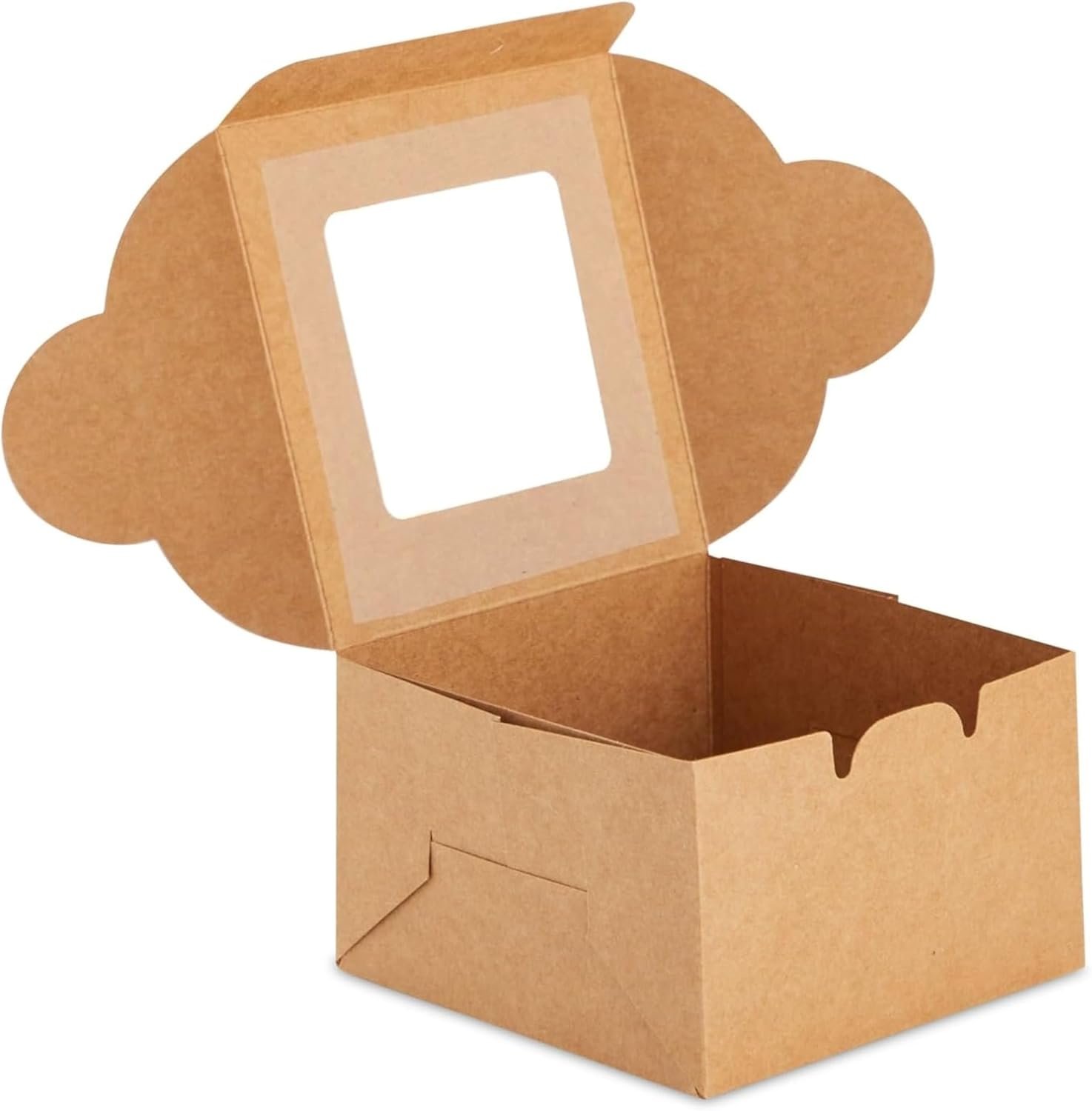Großhandel Cookie Boxen - 50er Pack, 4 x 4 x 2,5 Zoll in braunem Karton - Pastry Behälter für gebackene Waren mit individuellem Logo - Hersteller von Mini Treat Haltern Großhandel Cookie Boxen - 50er Pack, 4 x 4 x 2,5 Zoll in braunem Karton - Pastry Behälter für gebackene Waren mit individuellem Logo - Hersteller von Mini Treat Haltern