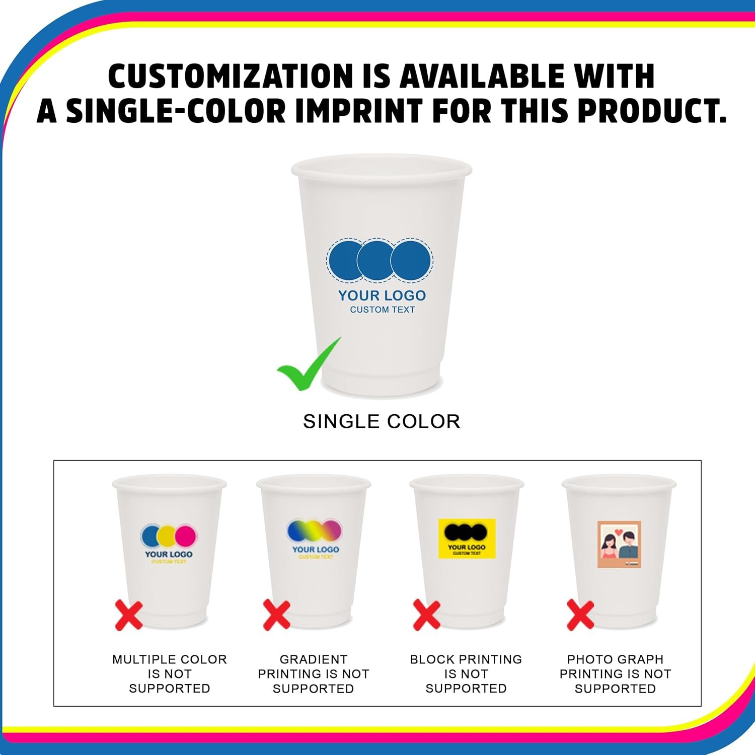 Großhandel Individuelles Logo 16 oz doppelschichtige Pappbecher für heiße und kalte Getränke, OEM Hersteller für Partys und Markenh Promotions (Menge 100)