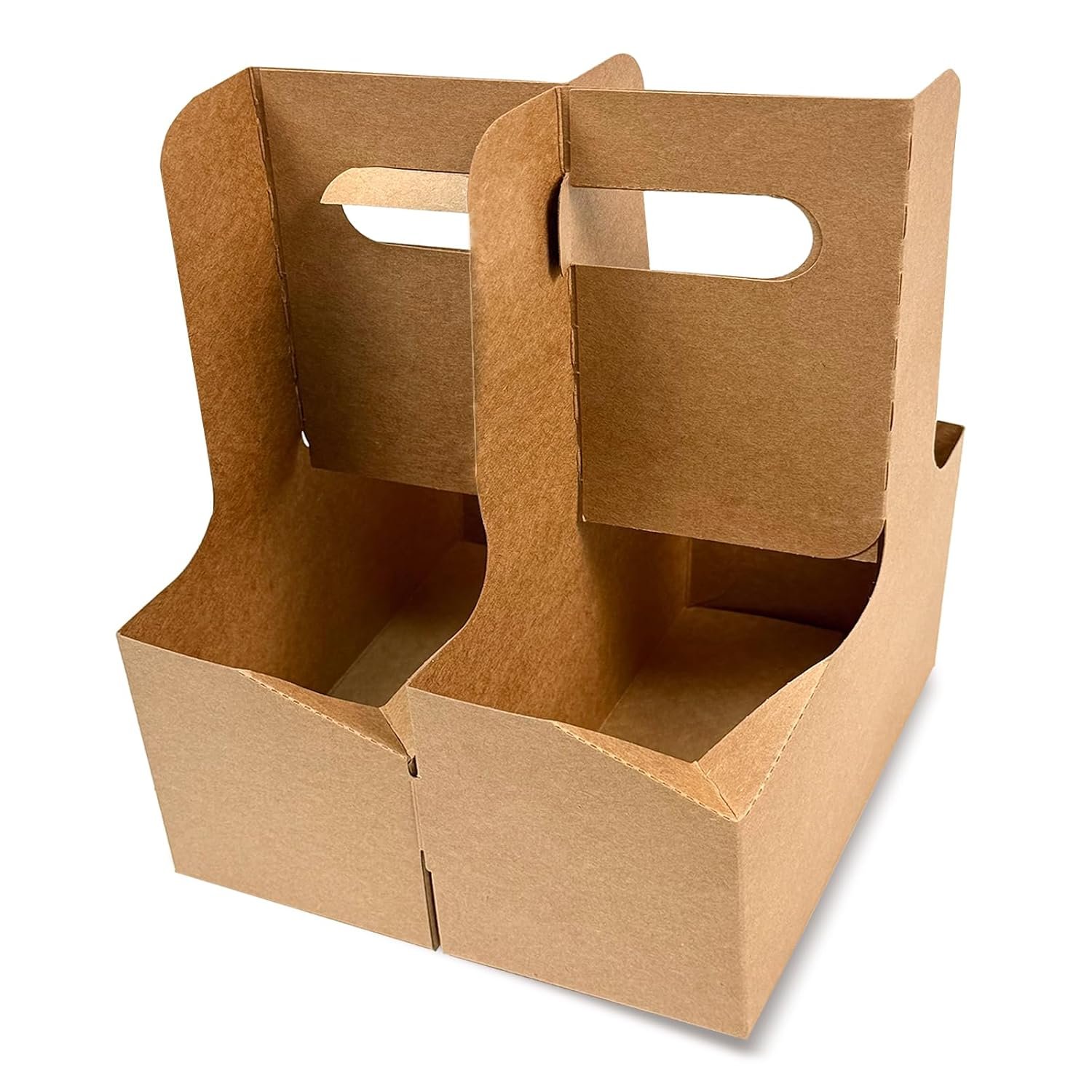 Großhandel 50 Stück 2-Tassen Kraft-Trinkträger mit Griff, OEM für 2- oder 4-Tassen Kraft-Papierträger, individuelles Logo für heiße oder kalte Getränke, Lebensmittel Lieferung, Café Großhandel 50 Stück 2-Tassen Kraft-Trinkträger mit Griff, OEM für 2- oder 4-Tassen Kraft-Papierträger, individuelles Logo für heiße oder kalte Getränke, Lebensmittel Lieferung, Café