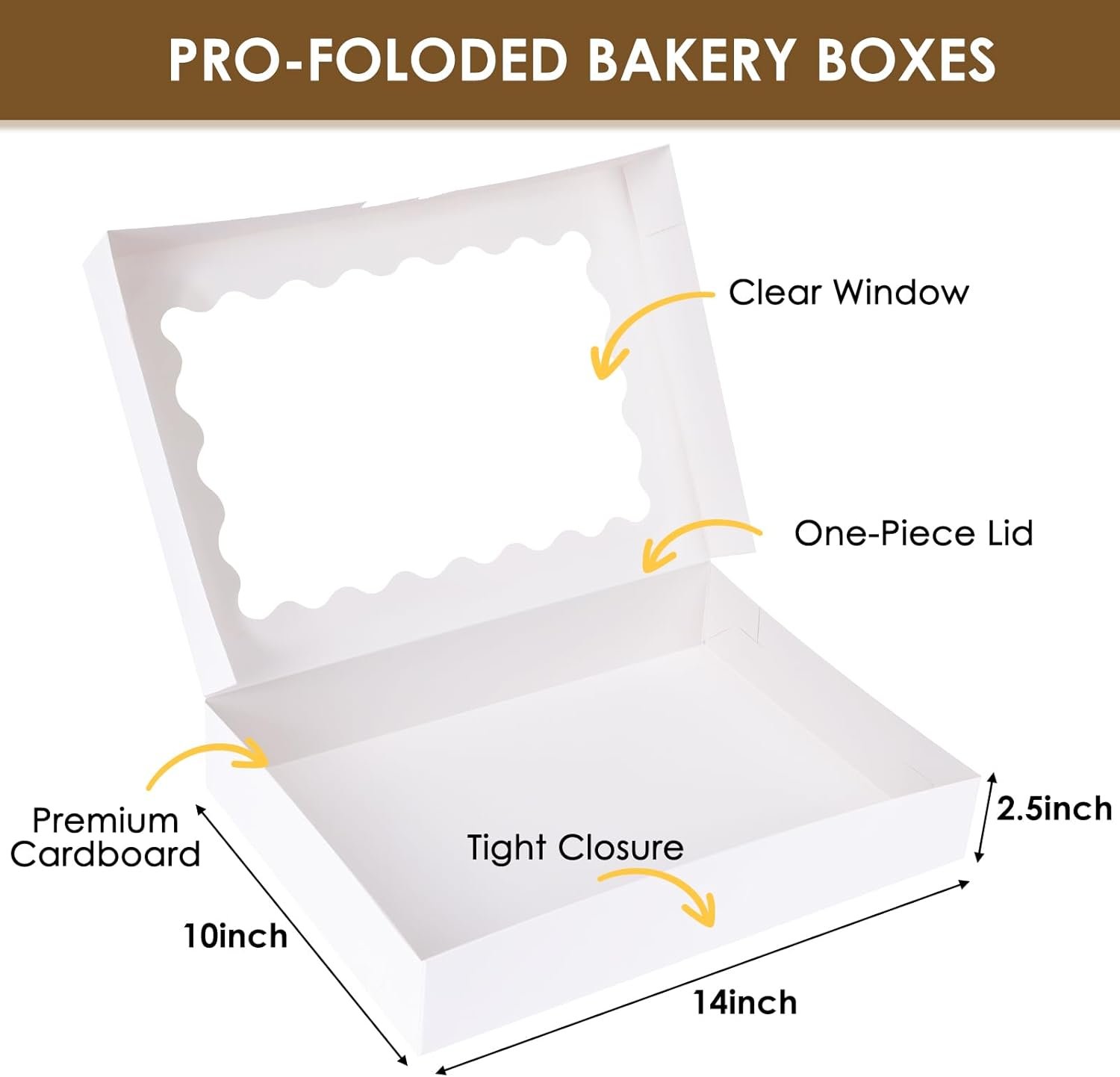 Großhandel 24 Stück Backverpackungen, 14x10x2,5 Zoll Treat-Boxen mit Fenster für Schokoladenüberzogene Erdbeeren, Donuts, Torten, Muffins und Gebäck von einem Hersteller mit individueller Logo-Gestaltung. Großhandel 24 Stück Backverpackungen, 14x10x2,5 Zoll Treat-Boxen mit Fenster für Schokoladenüberzogene Erdbeeren, Donuts, Torten, Muffins und Gebäck von einem Hersteller mit individueller Logo-Gestaltung.