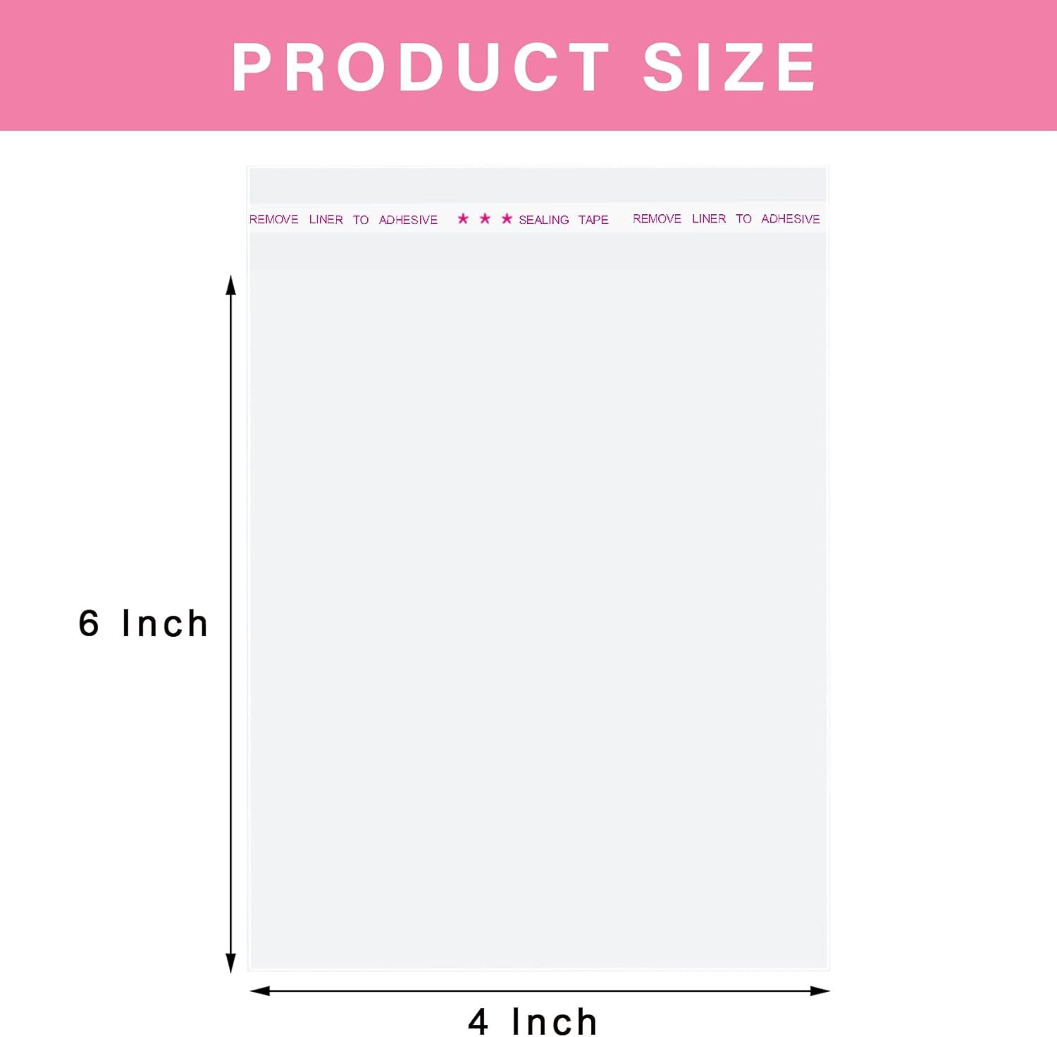 Großhandel 300 Stück klare selbstklebende Cellophanbeutel 4x6 Zoll für individuelle Geschenke, Hersteller von individuellen Logos, OEM Cookie Bags für die Verpackung