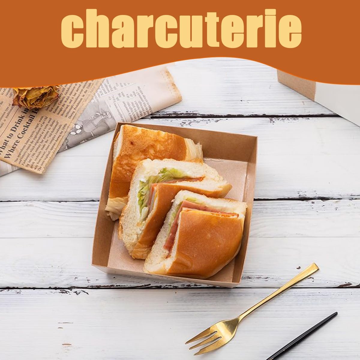 Großhandel 100er Pack Charcuterie Boxen mit klaren Lids - Eco-freundliche, tragbare und auslaufsichere Lebensmittelbehälter für verschiedene Köstlichkeiten - Hersteller mit individuellem Logo - 50 braune & 50 weiße (Rechteck) Großhandel 100er Pack Charcuterie Boxen mit klaren Lids - Eco-freundliche, tragbare und auslaufsichere Lebensmittelbehälter für verschiedene Köstlichkeiten - Hersteller mit individuellem Logo - 50 braune & 50 weiße (Rechteck)