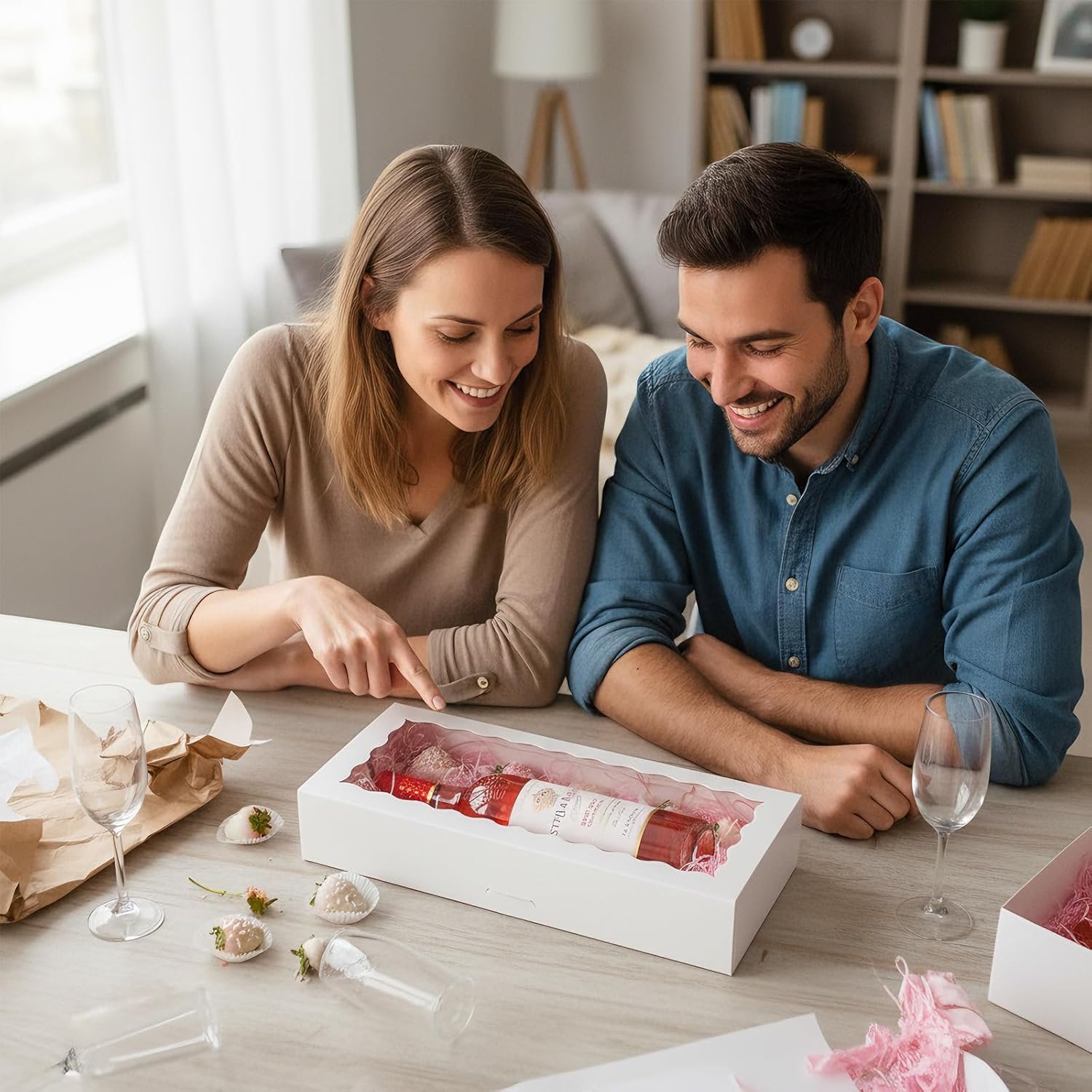 Großhandel 30-Pack Bäckereiboxen mit Fenster 16