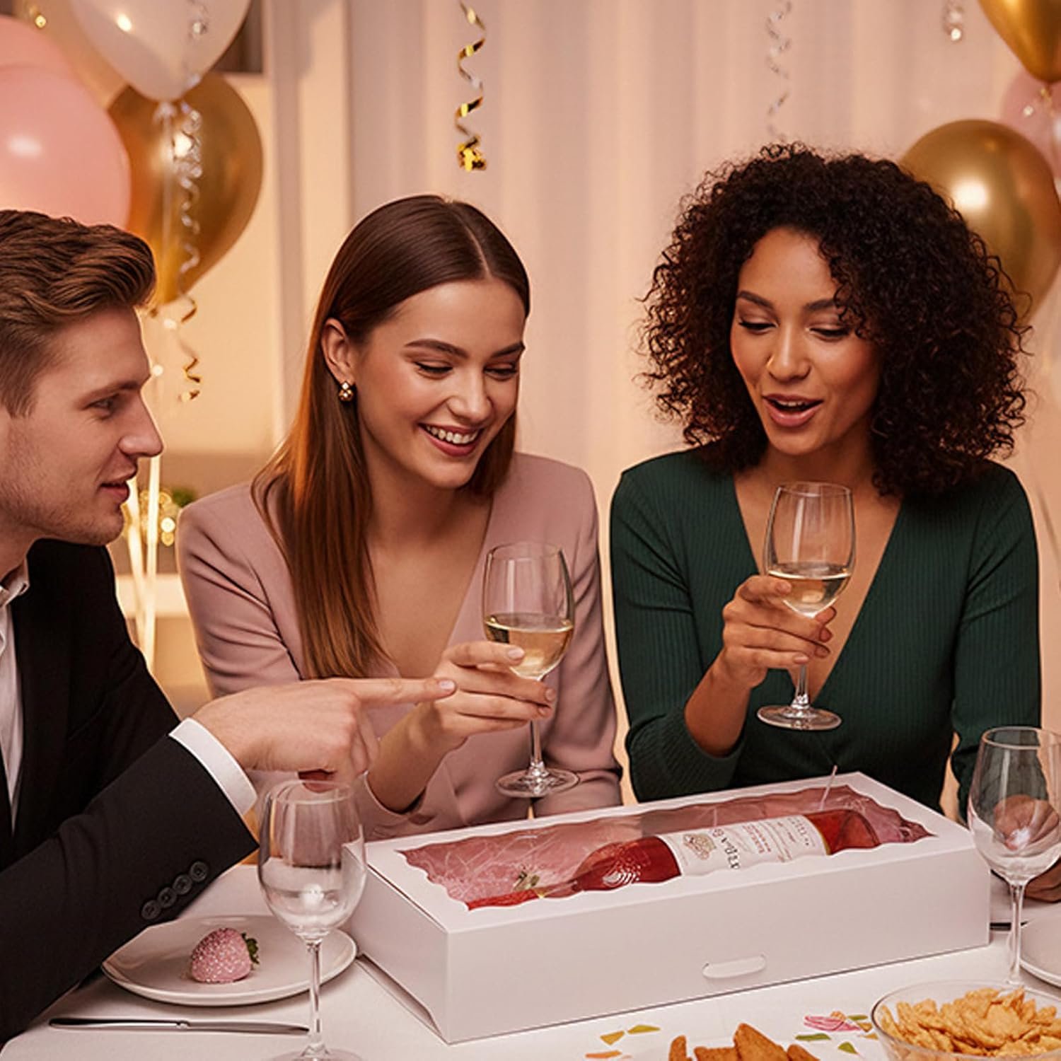Großhandel 30-Pack Bäckereiboxen mit Fenster 16