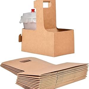 Großhandel 20er Pack Kraft Drink Träger mit Griffen, 2 Becher Einweg-Papierbecherhalter für heiße oder kalte Getränke, OEM für Takeout, Café und Restaurant Lebensmittellieferung, Bulk To-Go Kaffee Papierverpackung. Großhandel 20er Pack Kraft Drink Träger mit Griffen, 2 Becher Einweg-Papierbecherhalter für heiße oder kalte Getränke, OEM für Takeout, Café und Restaurant Lebensmittellieferung, Bulk To-Go Kaffee Papierverpackung.
