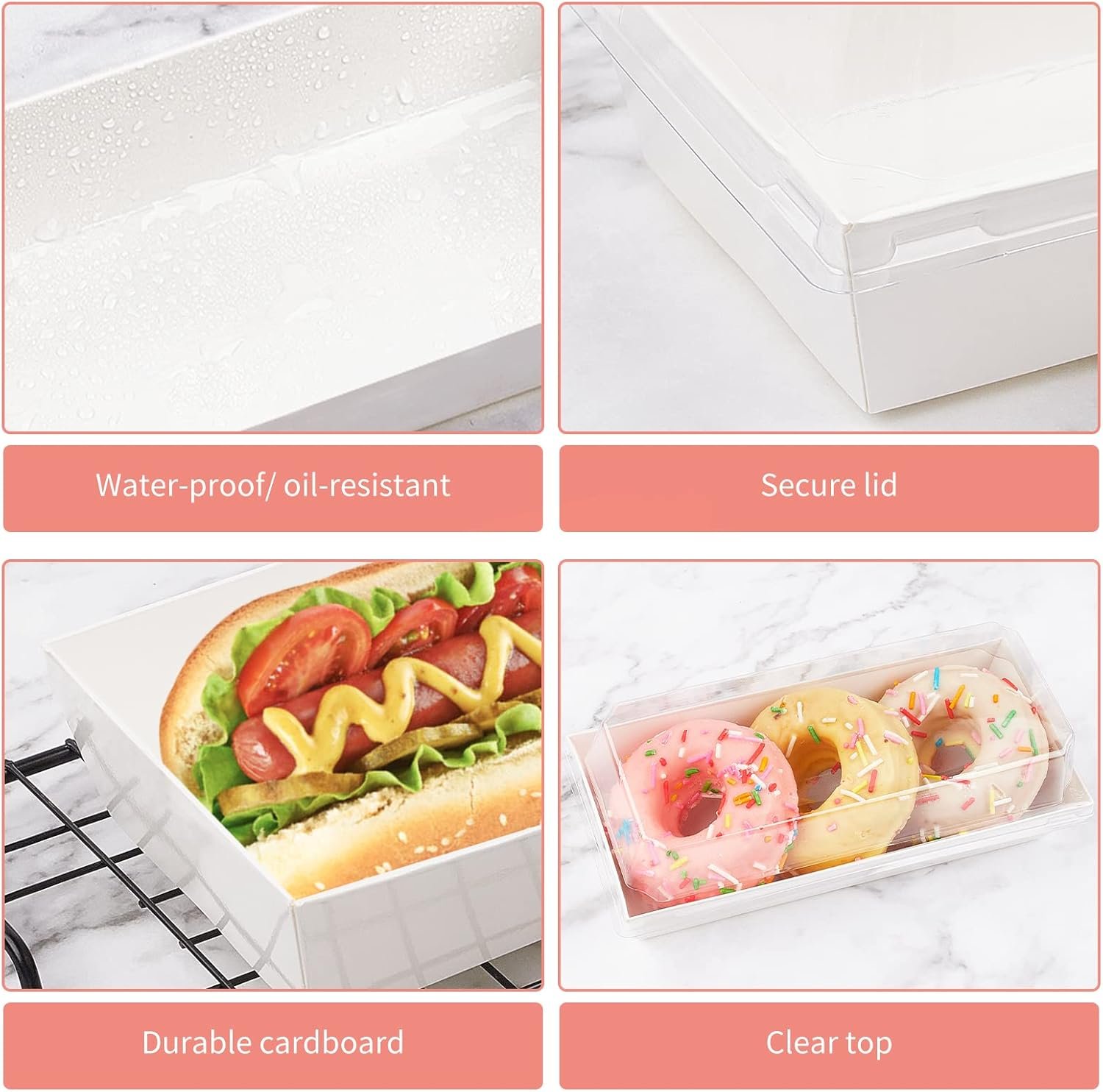Großhandel 100 Stück weiße Bäckereiboxen, individuell bedruckbare Cookie-Boxen, kleine Treat-Boxen für Gebäck, Sandwiches, Cupcakes, Erdbeeren, Desserts, OEM Lieferant für Bulk-Verpackungen. Großhandel 100 Stück weiße Bäckereiboxen, individuell bedruckbare Cookie-Boxen, kleine Treat-Boxen für Gebäck, Sandwiches, Cupcakes, Erdbeeren, Desserts, OEM Lieferant für Bulk-Verpackungen.