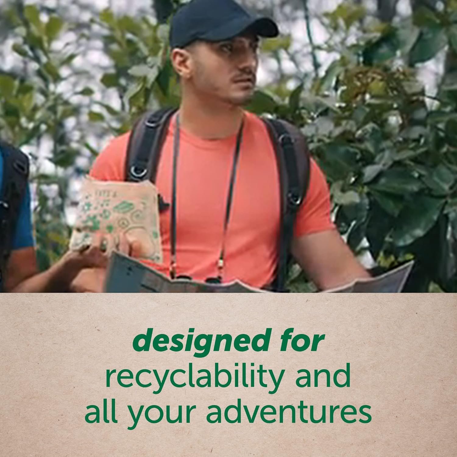 Großhandel Recycelbare Ziploc Papier Sandwich- und Snackbeutel mit bunten Designs, Individuelles Logo, 50 Stück in Bulk