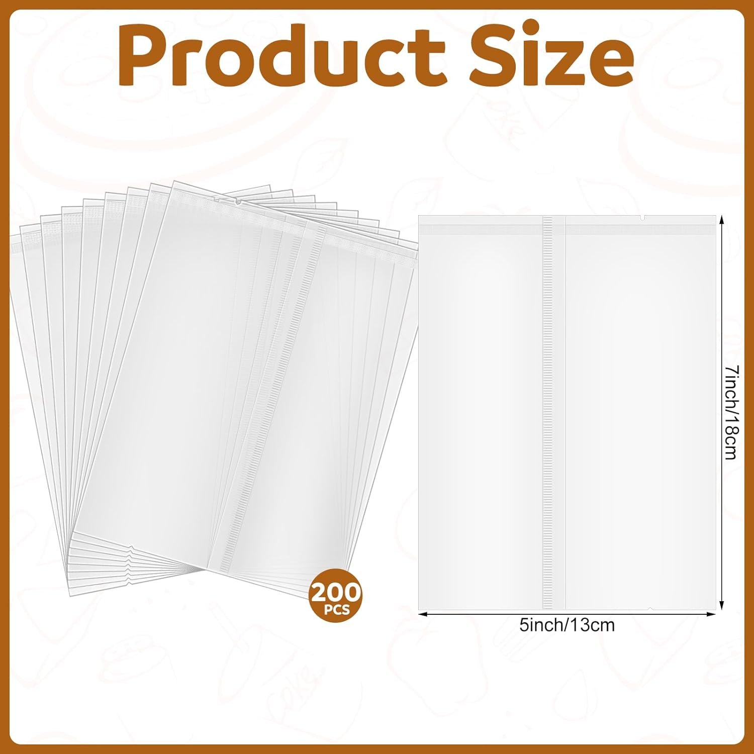 Großhandel 200 Stück 5 x 7