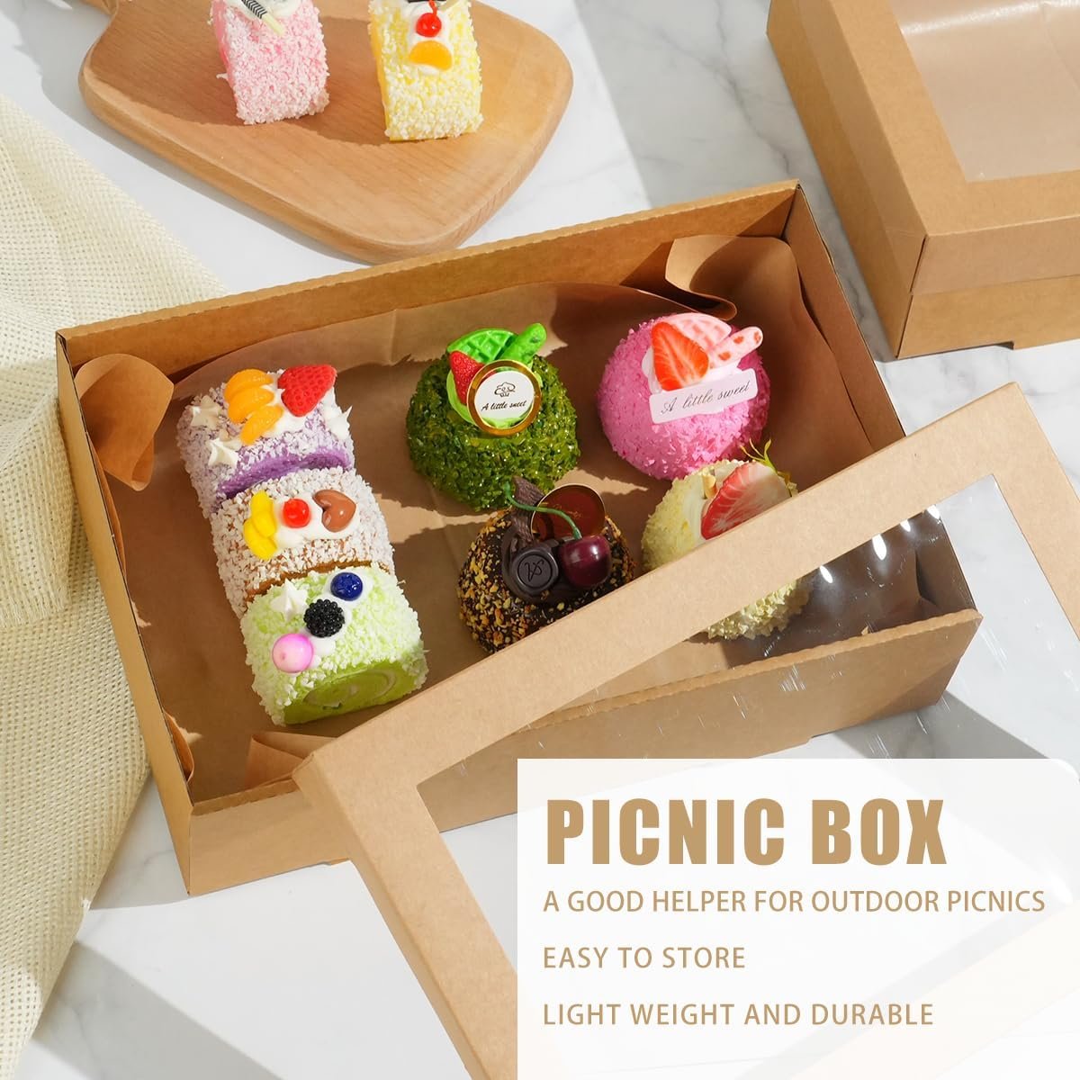 Großhandel 10er Pack Pappkartons mit Fenster, 11,8x7,87x3,15 Zoll große Keksboxen, ideal für eigene Marken, Anbieter von Takeout-Behältern für Kuchen, Muffins und Gebäck. Großhandel 10er Pack Pappkartons mit Fenster, 11,8x7,87x3,15 Zoll große Keksboxen, ideal für eigene Marken, Anbieter von Takeout-Behältern für Kuchen, Muffins und Gebäck.