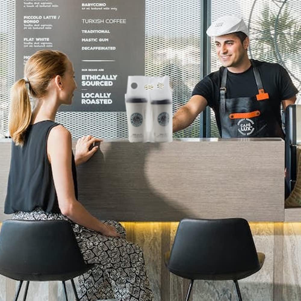 Großhandel Klappträger für Getränke, tragbarer Becherträger mit Griff für Kaffeetassen/Tee/Saft, 100 Packungen in Bulk mit individuellem Logo, von zuverlässigem Hersteller für Coffee Shops und Restaurants (1 Tasse) Großhandel Klappträger für Getränke, tragbarer Becherträger mit Griff für Kaffeetassen/Tee/Saft, 100 Packungen in Bulk mit individuellem Logo, von zuverlässigem Hersteller für Coffee Shops und Restaurants (1 Tasse)