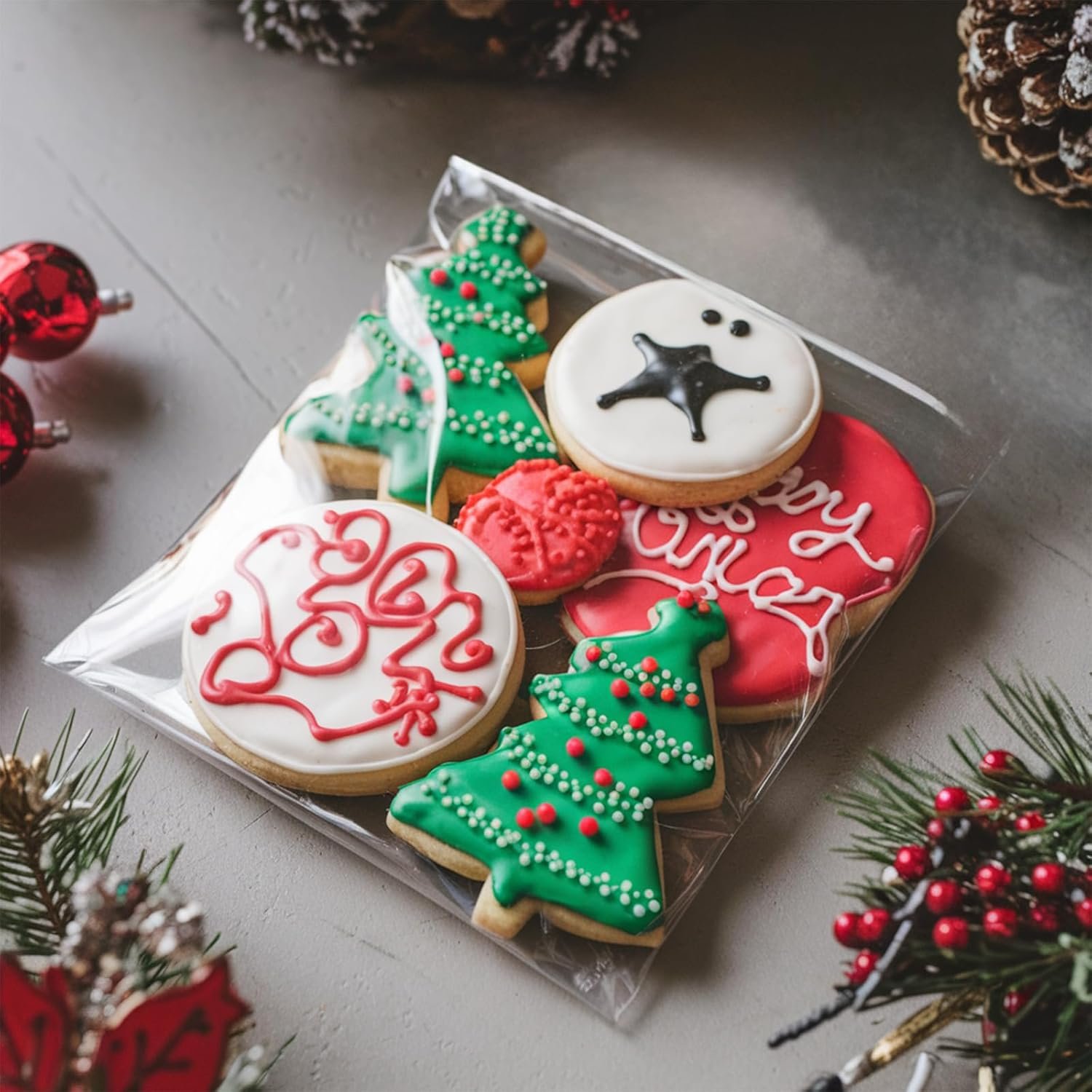 Großhandel 300 Stück elegante 5x7 Zoll Cellophan Taschen, durchsichtige selbstverschließbare Beutel für Cookies, Süßigkeiten, Geschenke und Partygeschenke, OEM, lieferbar in Großmenge. Großhandel 300 Stück elegante 5x7 Zoll Cellophan Taschen, durchsichtige selbstverschließbare Beutel für Cookies, Süßigkeiten, Geschenke und Partygeschenke, OEM, lieferbar in Großmenge.