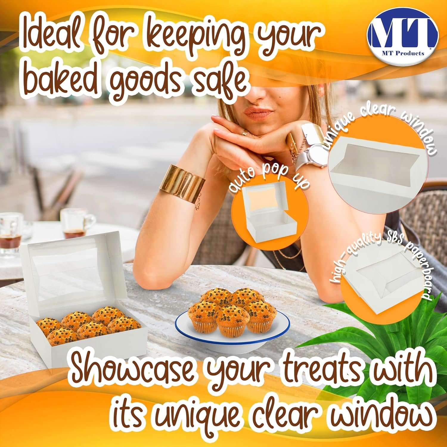 Großhandel Auto Pop-Up Bäckerei Boxen mit Fenster 8