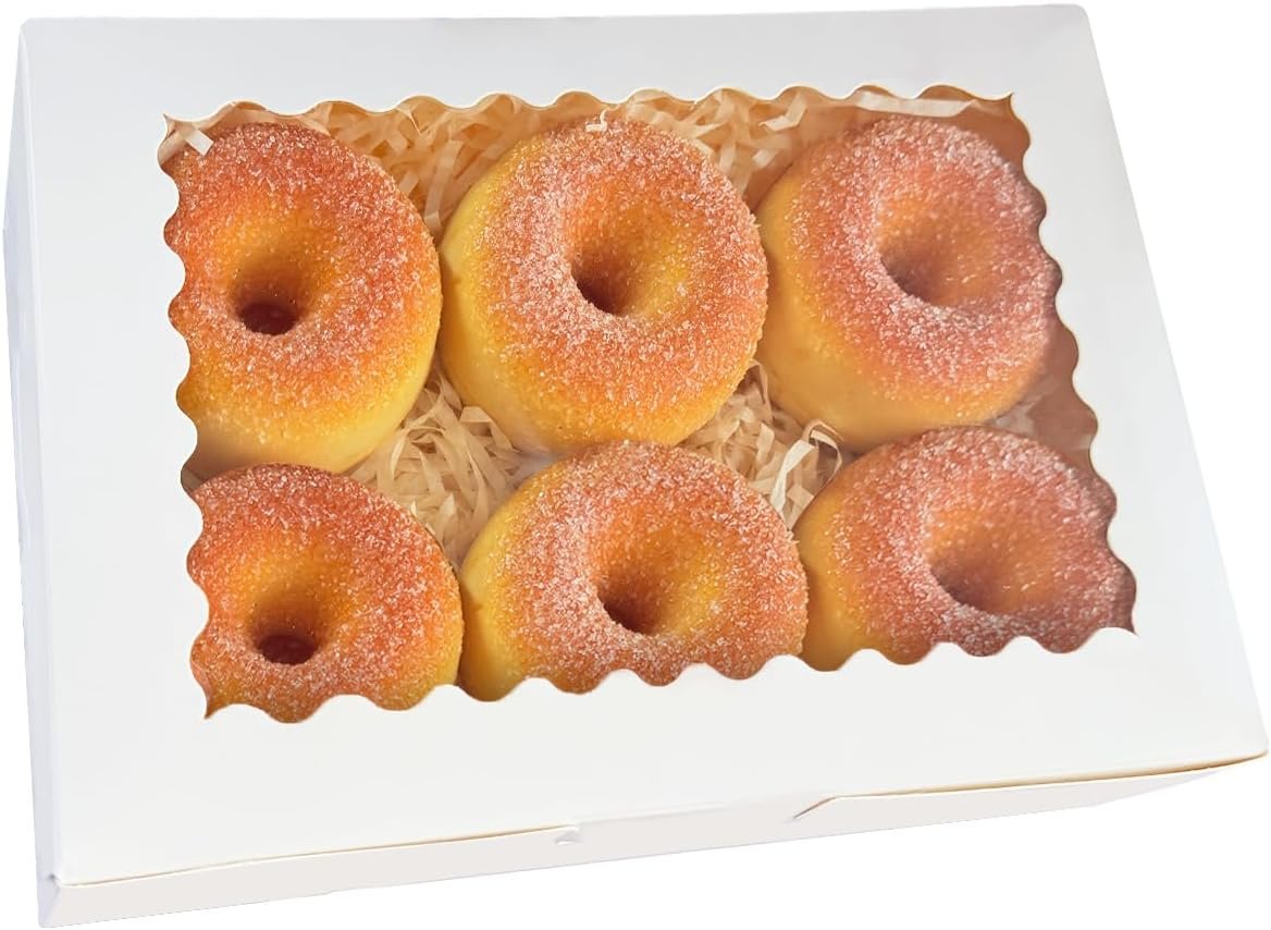 Großhandel 9x6x2.5 Zoll Weißer Keksbox mit Fenster für 15 Stück Gebäck Macaron Verpackung, Individuelles Logo vom Hersteller verfügbar.