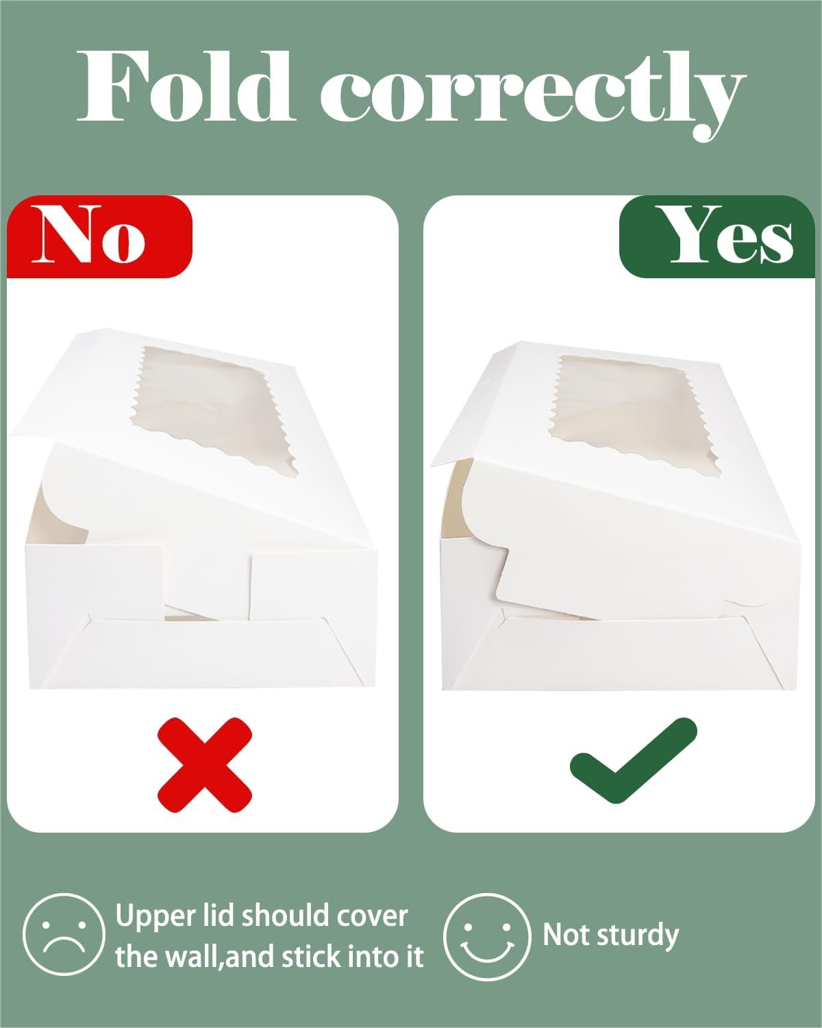 Großhandel 9x6x2.5 Zoll Weißer Keksbox mit Fenster für 15 Stück Gebäck Macaron Verpackung, Individuelles Logo vom Hersteller verfügbar.