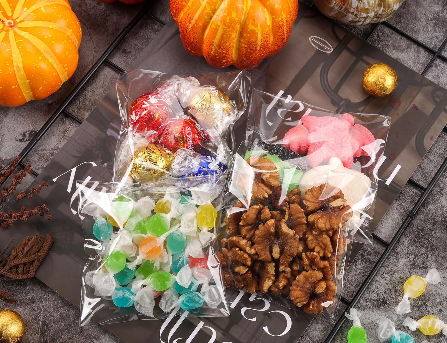 Großhandel klare Cellophanbeutel 200 Stück zur Verpackung von Cookies, Süßigkeiten und Geschenken (4x4 Zoll) mit individuellem Logo vom Hersteller, ideal für Eigenmarken und Bulk-Bestellungen. Großhandel klare Cellophanbeutel 200 Stück zur Verpackung von Cookies, Süßigkeiten und Geschenken (4x4 Zoll) mit individuellem Logo vom Hersteller, ideal für Eigenmarken und Bulk-Bestellungen.