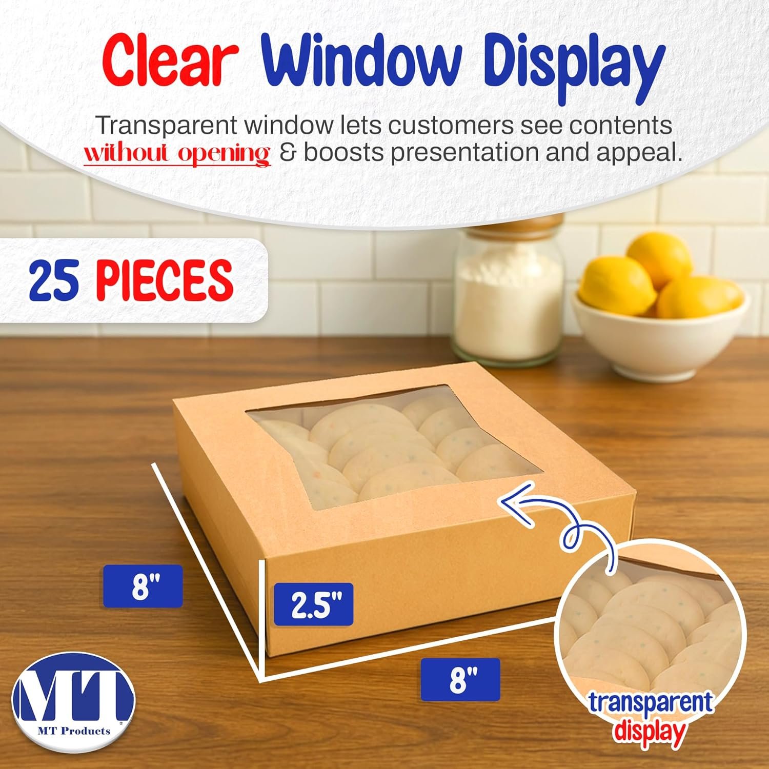 Großhandel Auto Pop-Up Bakery Boxes mit Fenster 8