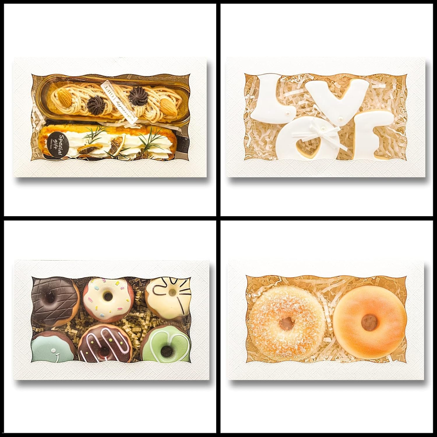 Großhandel 50 Stück 7x4,5x1,5 Zoll Cookie Boxen mit Fenster, Weiß, Makronen- und Dessertboxen, individuell bedruckte Verpackungen von einem zuverlässigen Hersteller, OEM verfügbar. Großhandel 50 Stück 7x4,5x1,5 Zoll Cookie Boxen mit Fenster, Weiß, Makronen- und Dessertboxen, individuell bedruckte Verpackungen von einem zuverlässigen Hersteller, OEM verfügbar.