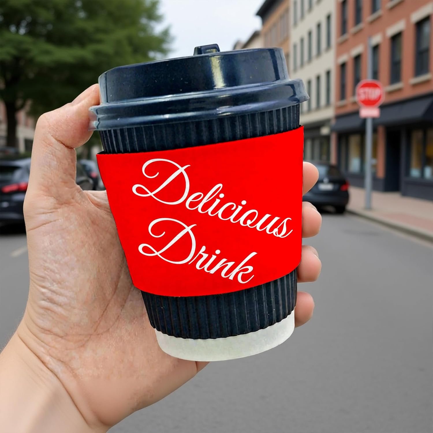 Großhandel 10-1000PCS individuelle Papierkaffebecherhülsen für maßgeschneiderte Designs, OEM-Services für Veranstaltungen, Geschenke und Hochzeiten.