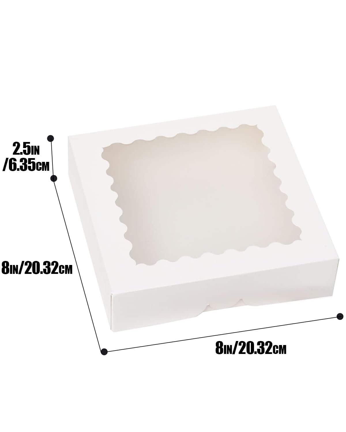 Großhandel 8x8x2,5 Zoll weiße Pastetenschachtel mit Fenster, 12 Stück Kuchenbox (Auto-pop Up) für individuelle Logos, Hersteller für die Backwarenbranche. Großhandel 8x8x2,5 Zoll weiße Pastetenschachtel mit Fenster, 12 Stück Kuchenbox (Auto-pop Up) für individuelle Logos, Hersteller für die Backwarenbranche.