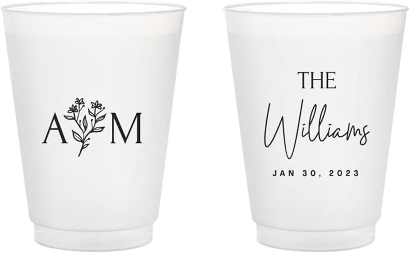 Großhandel Individuelle Frosted Cups 12oz für Hochzeiten - 100 Stück moderne Einwegbecher, Hersteller für personalisierte 10oz Hochzeitsduschen, OEM Shatterproof. Großhandel Individuelle Frosted Cups 12oz für Hochzeiten - 100 Stück moderne Einwegbecher, Hersteller für personalisierte 10oz Hochzeitsduschen, OEM Shatterproof.