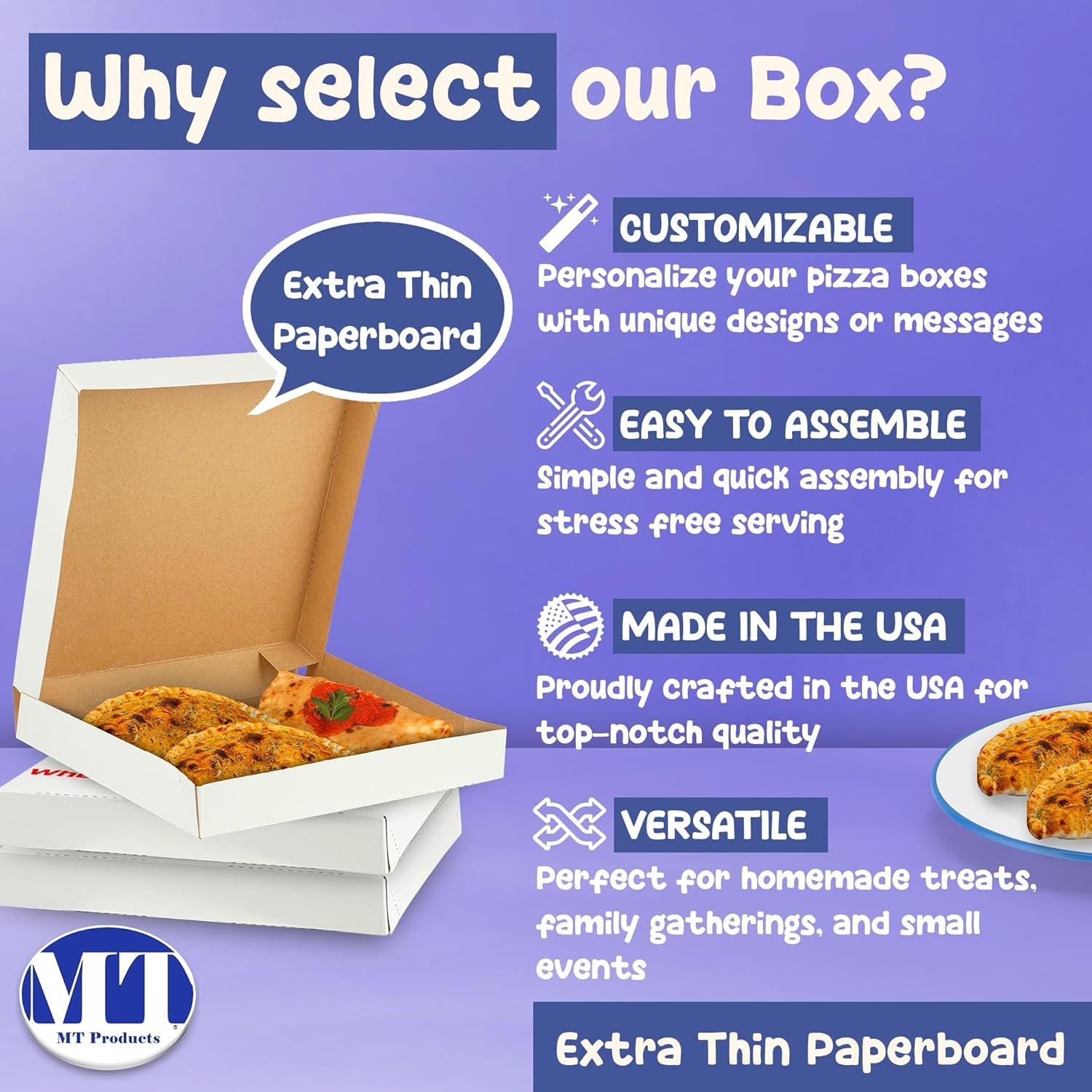 Individuelles Logo auf maßgeschneiderten Pizza-Boxen 8