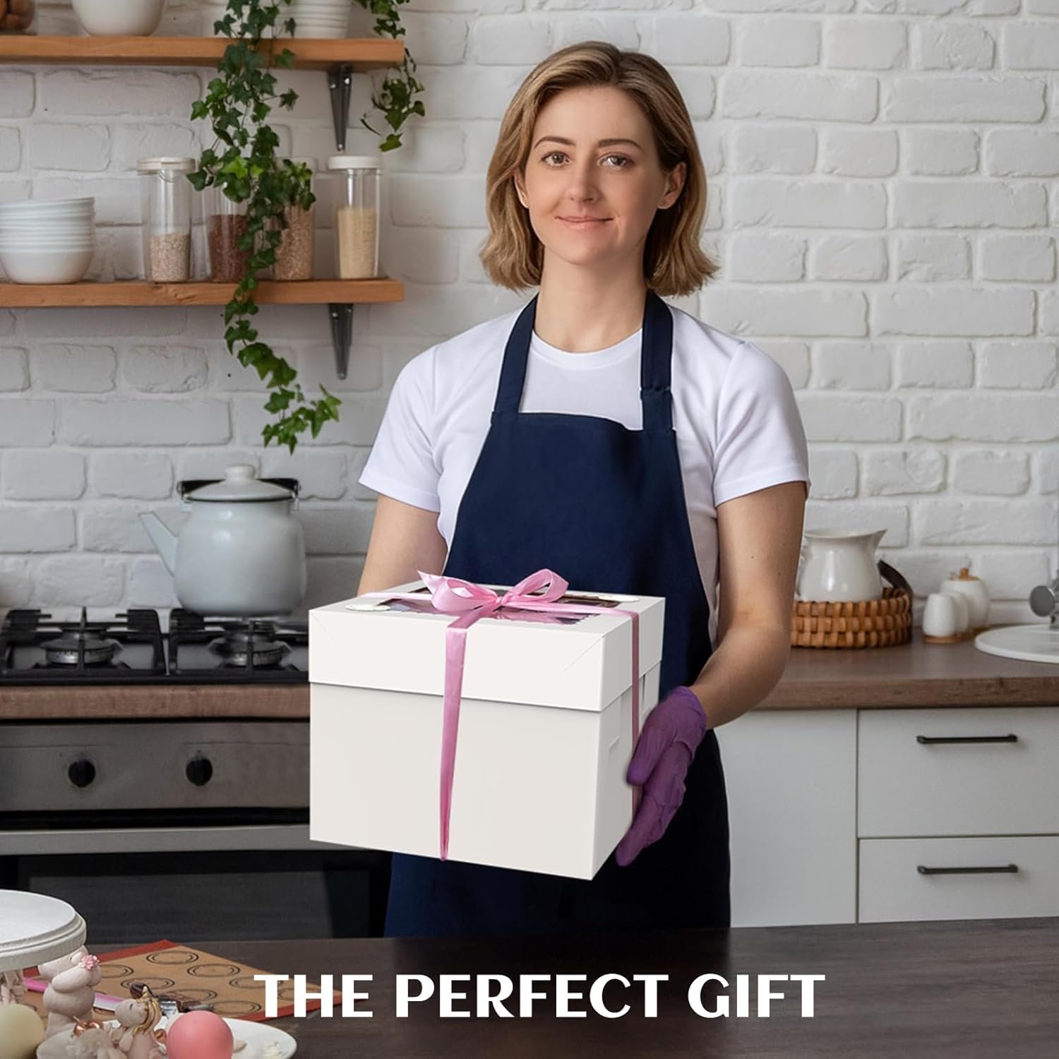 Großhandel 15 Stück 10x10x8 Zoll hohe Kuchenboxen mit Fenster, große Kartonbackboxen für Käsekuchen, Kuchen, Pies, Hochzeit und Geburtstag mit 90 Stickern für individuelle Logos, Hersteller von Backzubehör. Großhandel 15 Stück 10x10x8 Zoll hohe Kuchenboxen mit Fenster, große Kartonbackboxen für Käsekuchen, Kuchen, Pies, Hochzeit und Geburtstag mit 90 Stickern für individuelle Logos, Hersteller von Backzubehör.
