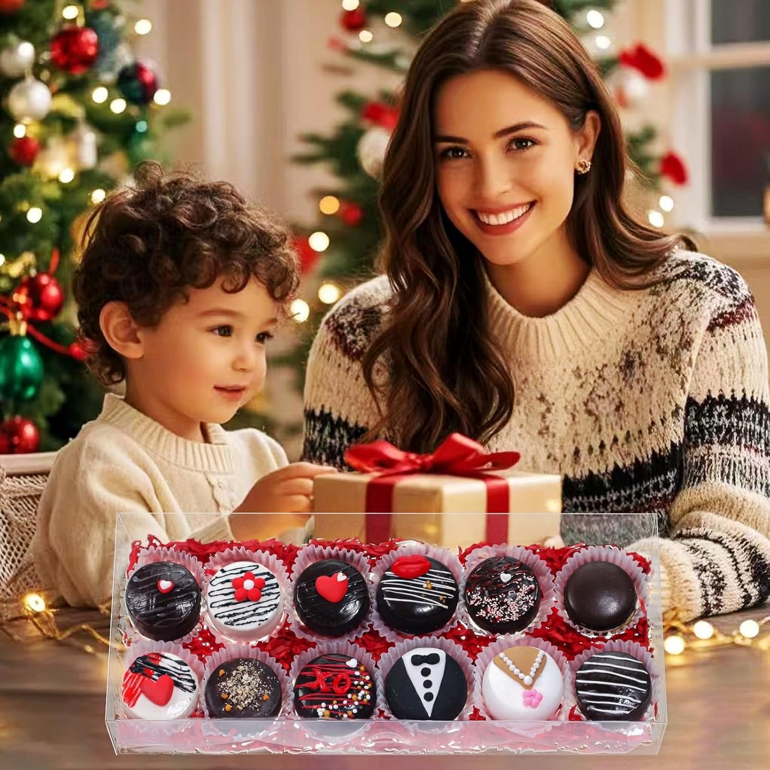 Großhandel 12PCS Klare Valentinstag Erdbeerboxen 12x5x2 Zoll für Cookie- und Geschenkboden mit individuellem Logo von einem Hersteller